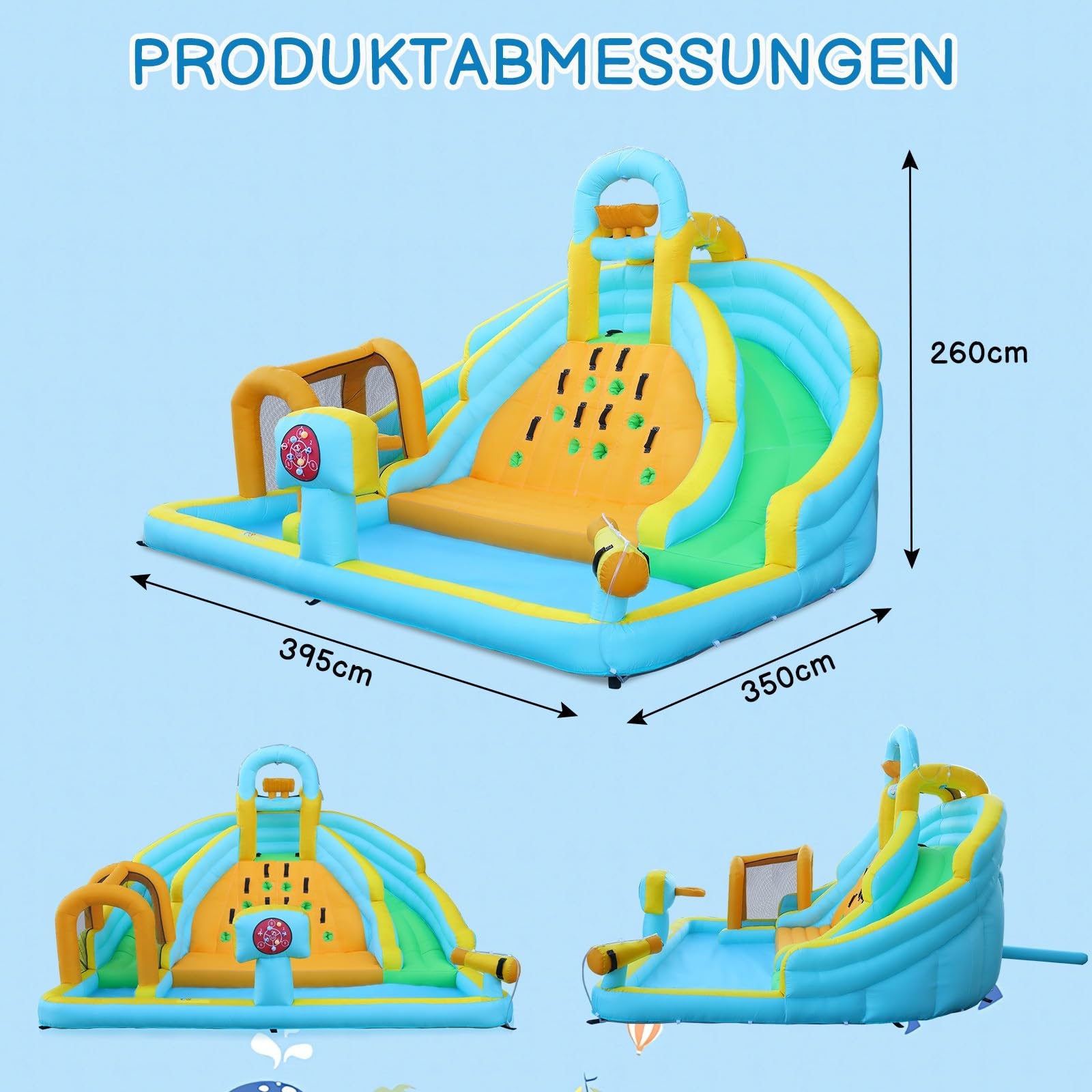 lalaho-h-pfburg-mit-gebl-se-rutsche-trampolin-395x350-cm image 2