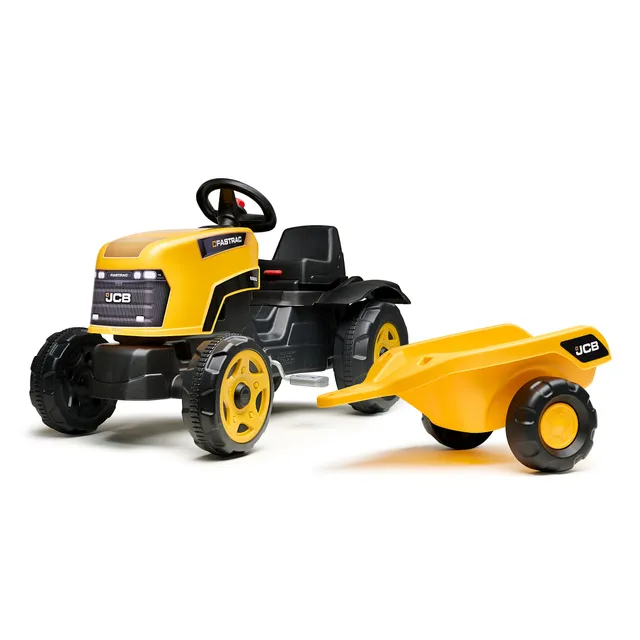 falk-jcb-trettraktor-mit-anh-nger-und-motorhaube-2-6-j image 1