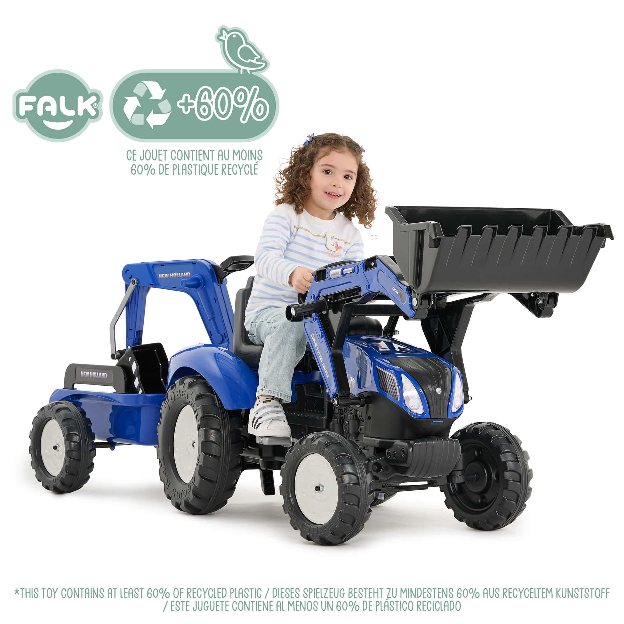 falk-new-holland-baggertraktor-mit-bagger-anh-nger-3-7-j image 2