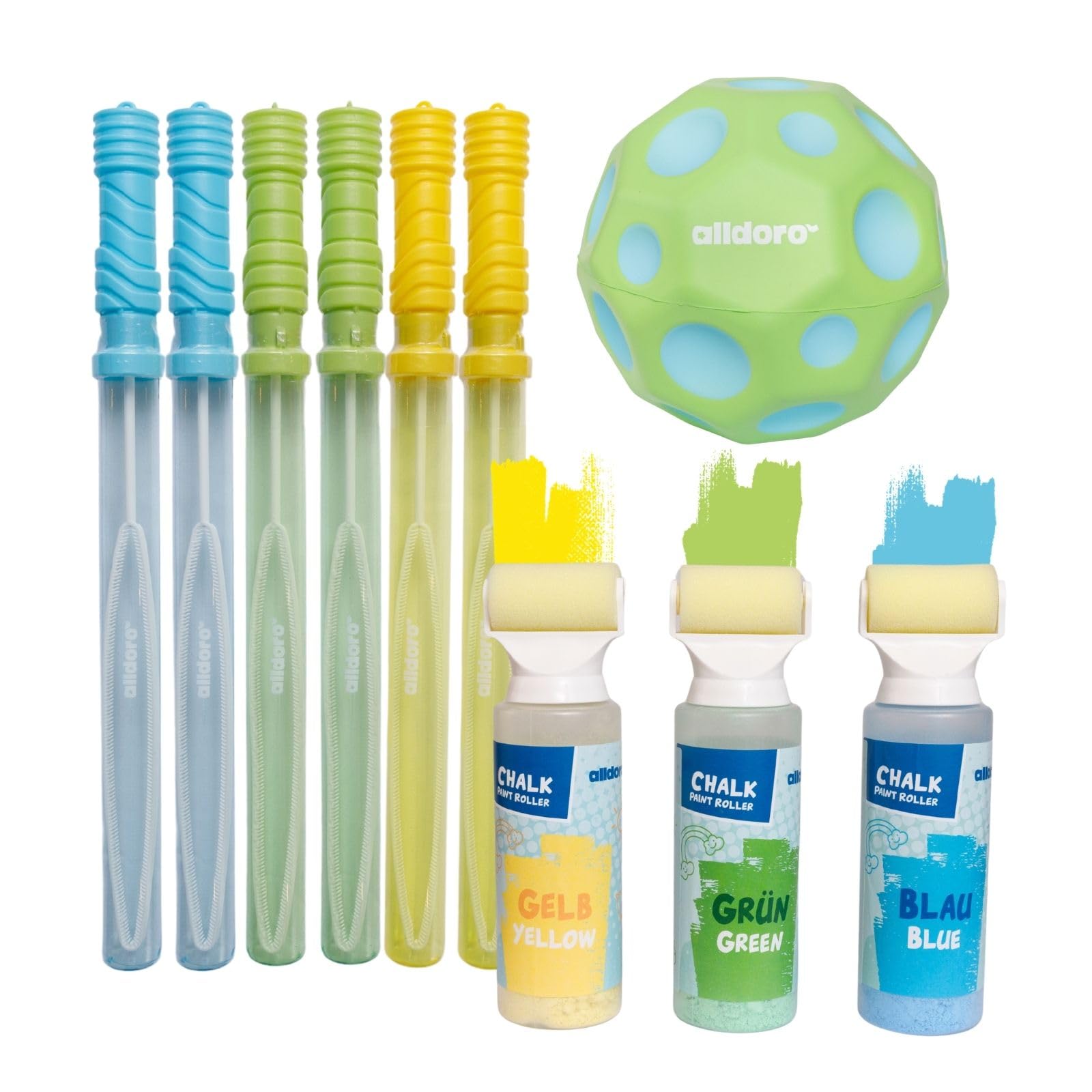 alldoro-outdoor-spielspa-set-xxl-mit-kreideroller-seifenblasen image 1