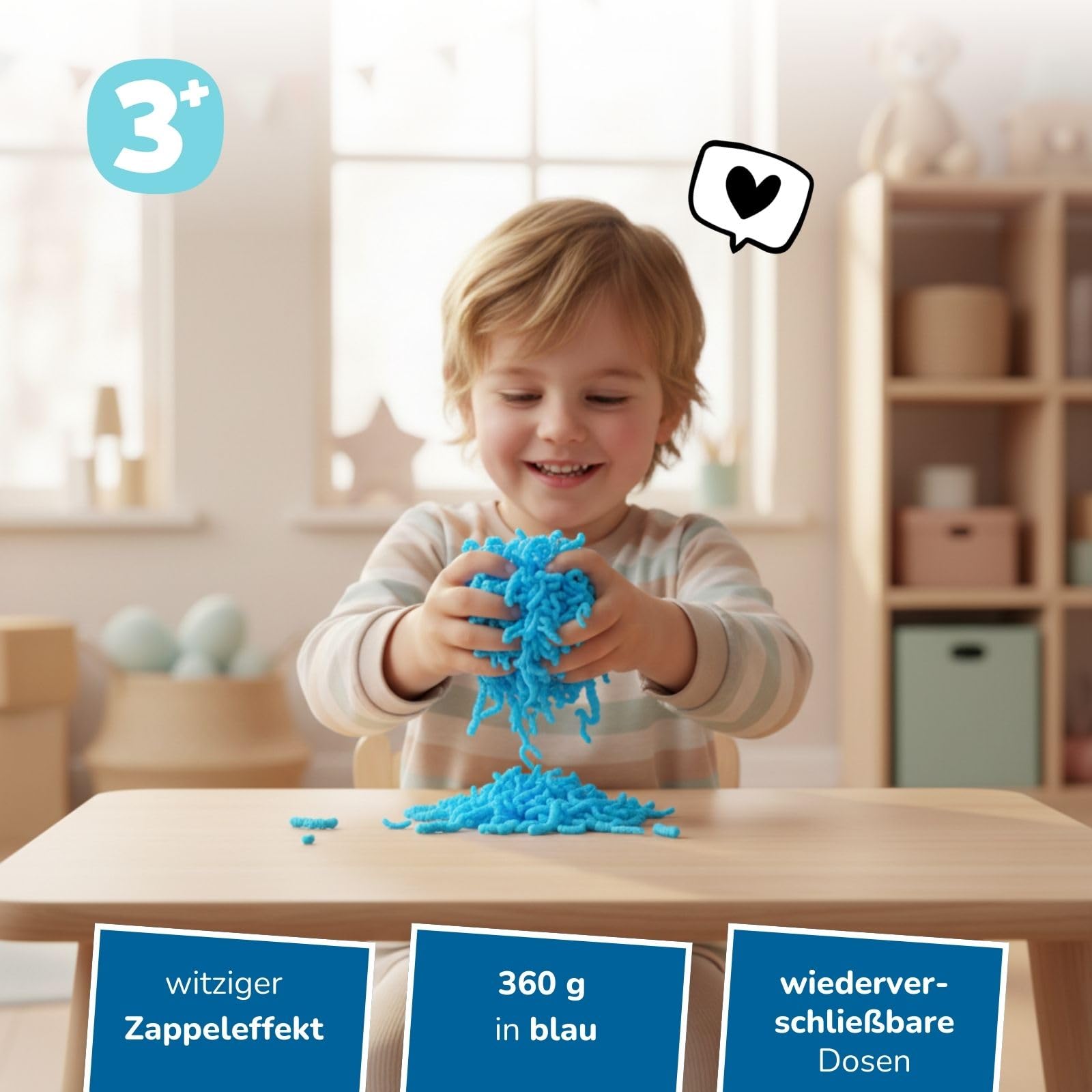 alldoro-squishy-worms-anti-stress-spielzeug-3er-set-blau-120-g image 2