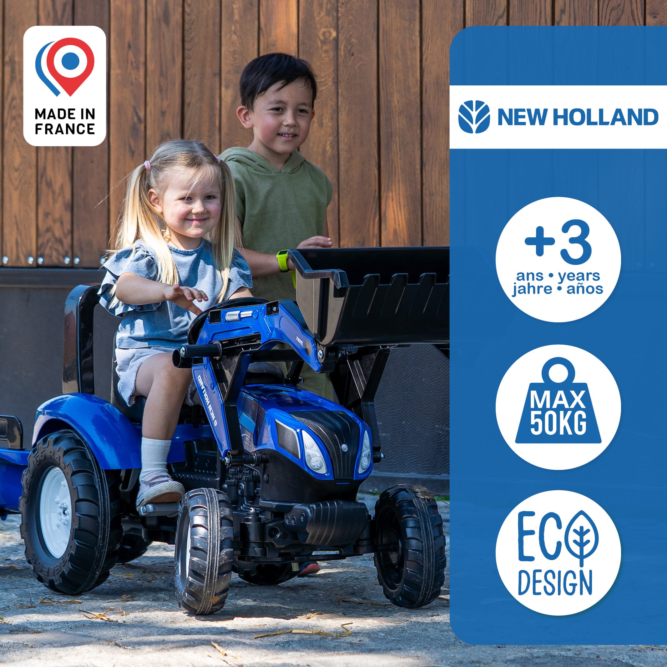 falk-new-holland-t8-trettraktor-mit-anh-nger-3-7-jahre image 4