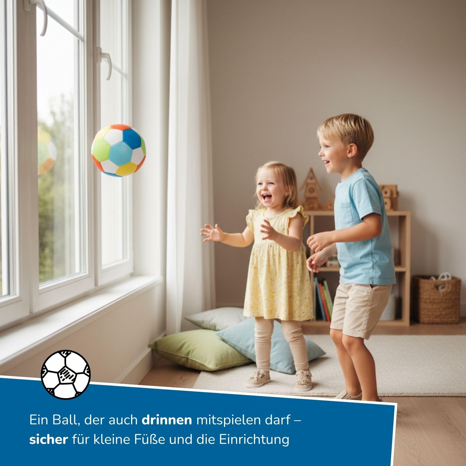 alldoro-outdoor-softball-18-cm-bunt-schaumstoffball image 3