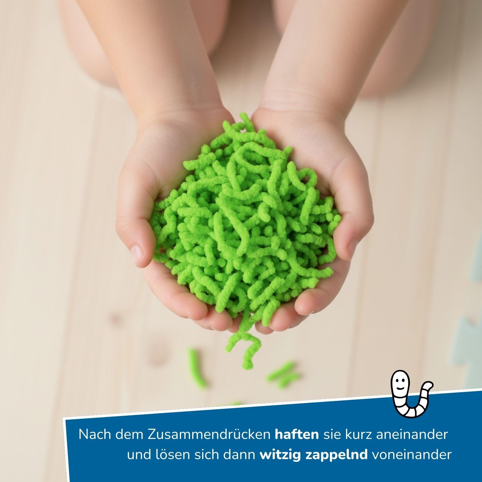 alldoro-squishy-worms-anti-stress-spielzeug-3er-set-gr-n-120-g image 4