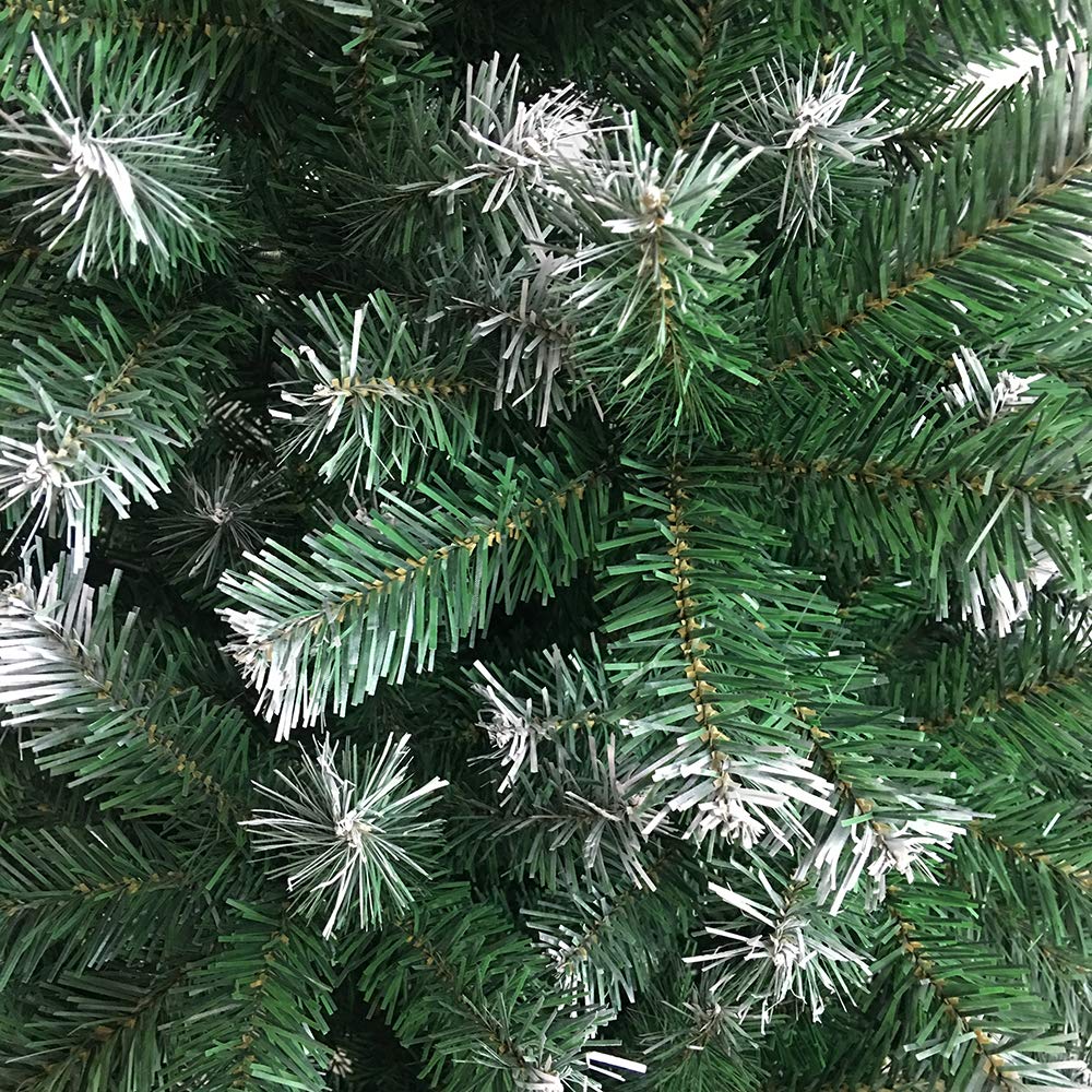 lalaho-weihnachtsbaum-k-nstlich-150-cm-gr-n-wei image 4