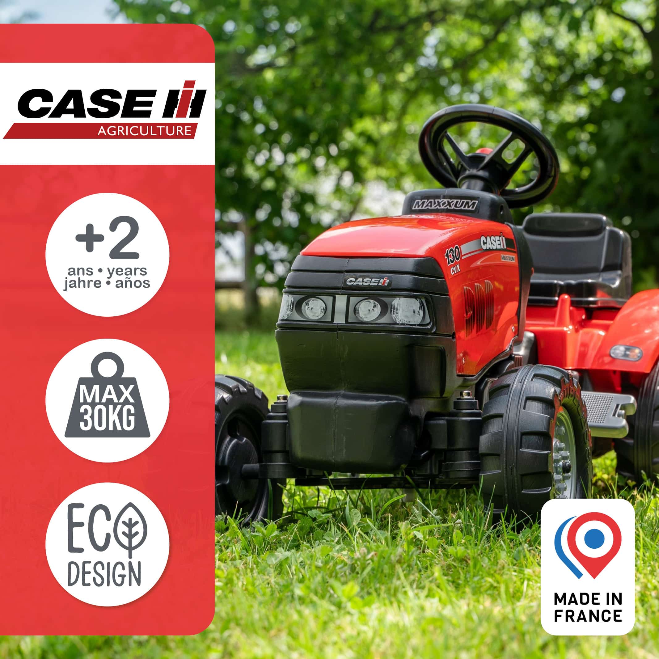 falk-case-ih-trettraktor-mit-anh-nger-maxxum-130-cvx-2-5-jahre image 3