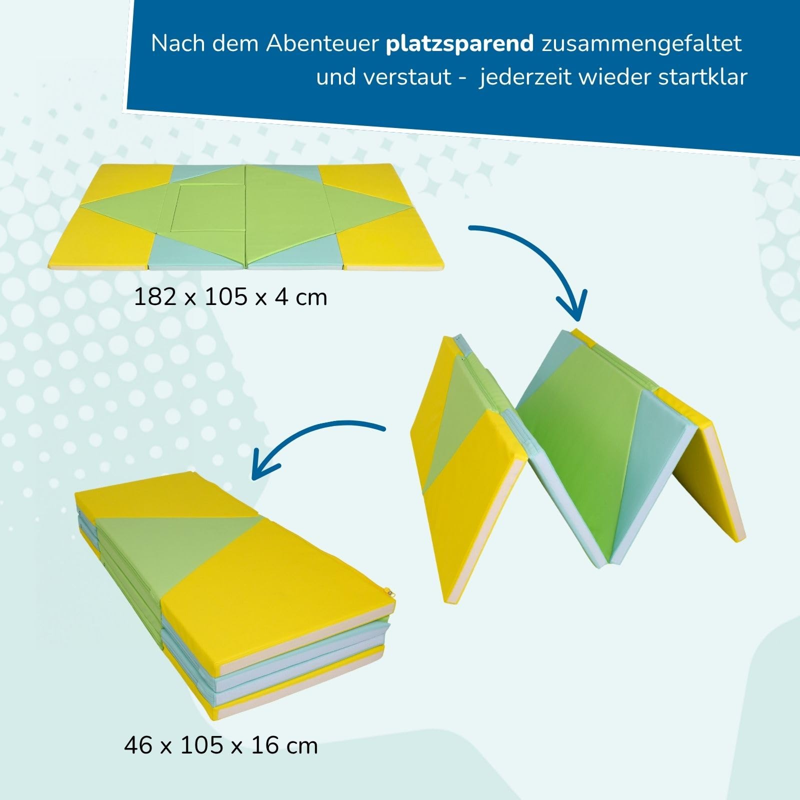 alldoro-3-in-1-spielmatte-182x105cm-tipi-boot image 8
