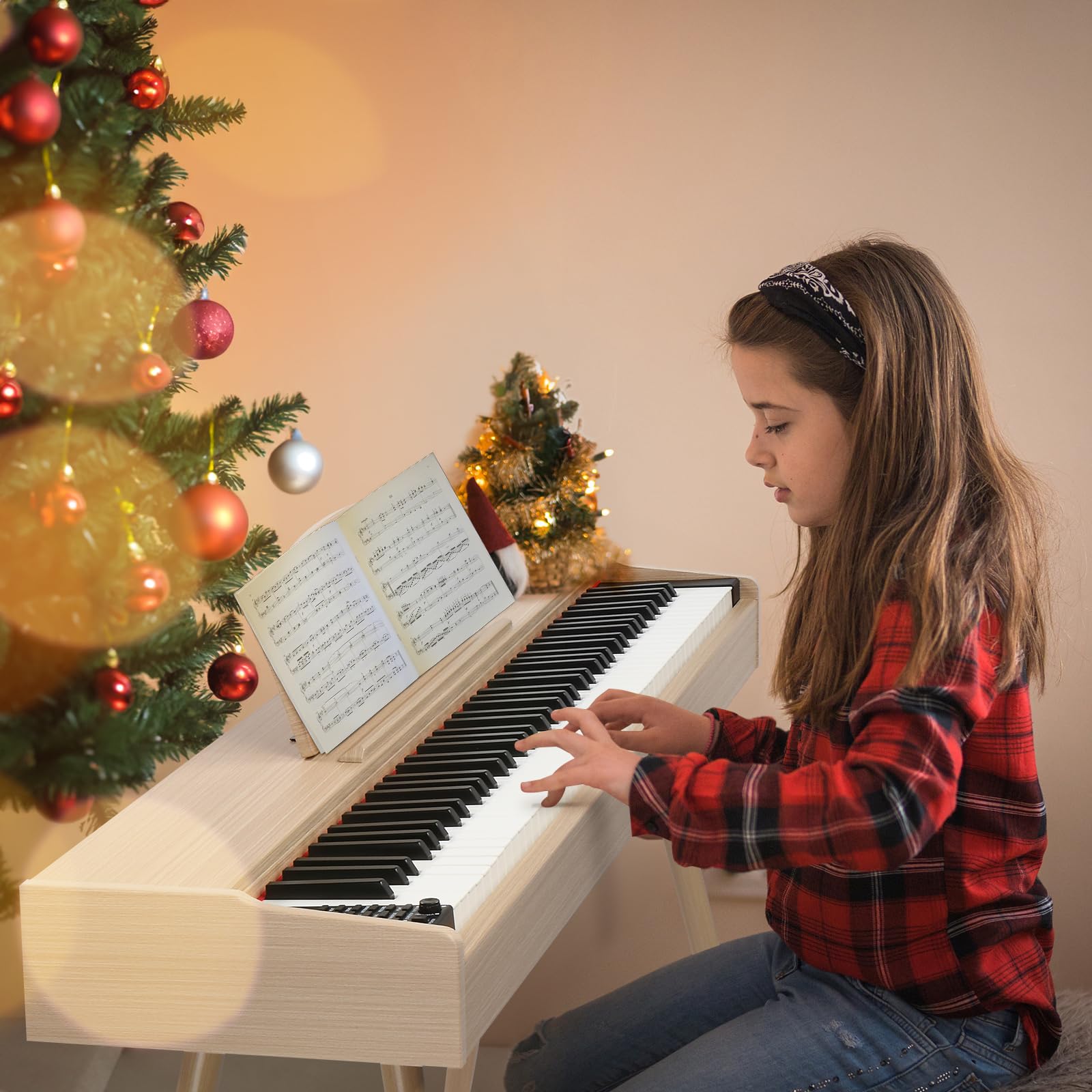 lalaho-e-piano-88-tasten-gewichtet-digitalpiano-naturholz-3-pedale image 7
