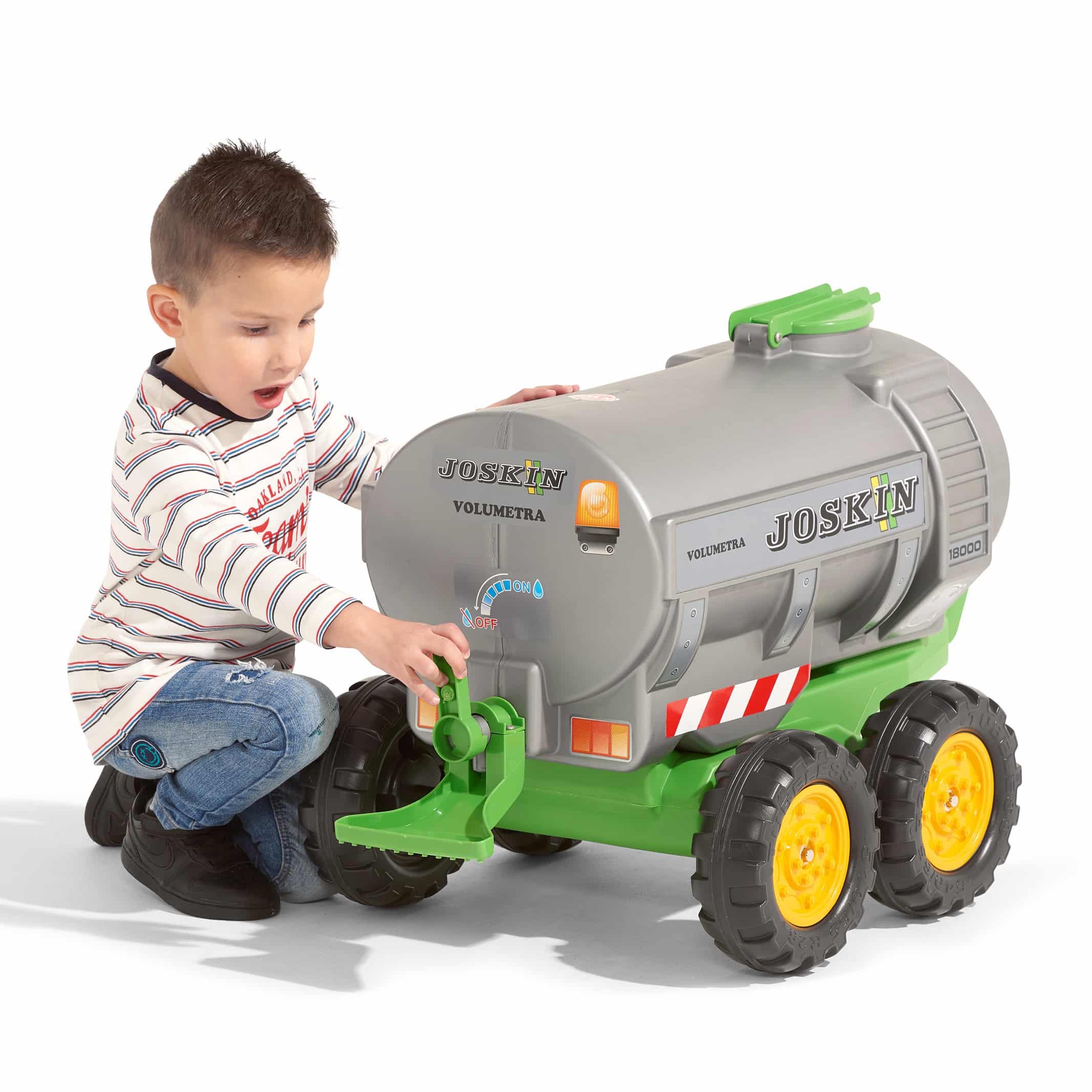falk-joskin-30l-wasserfass-trettraktor-anh-nger-mit-streuer image 2
