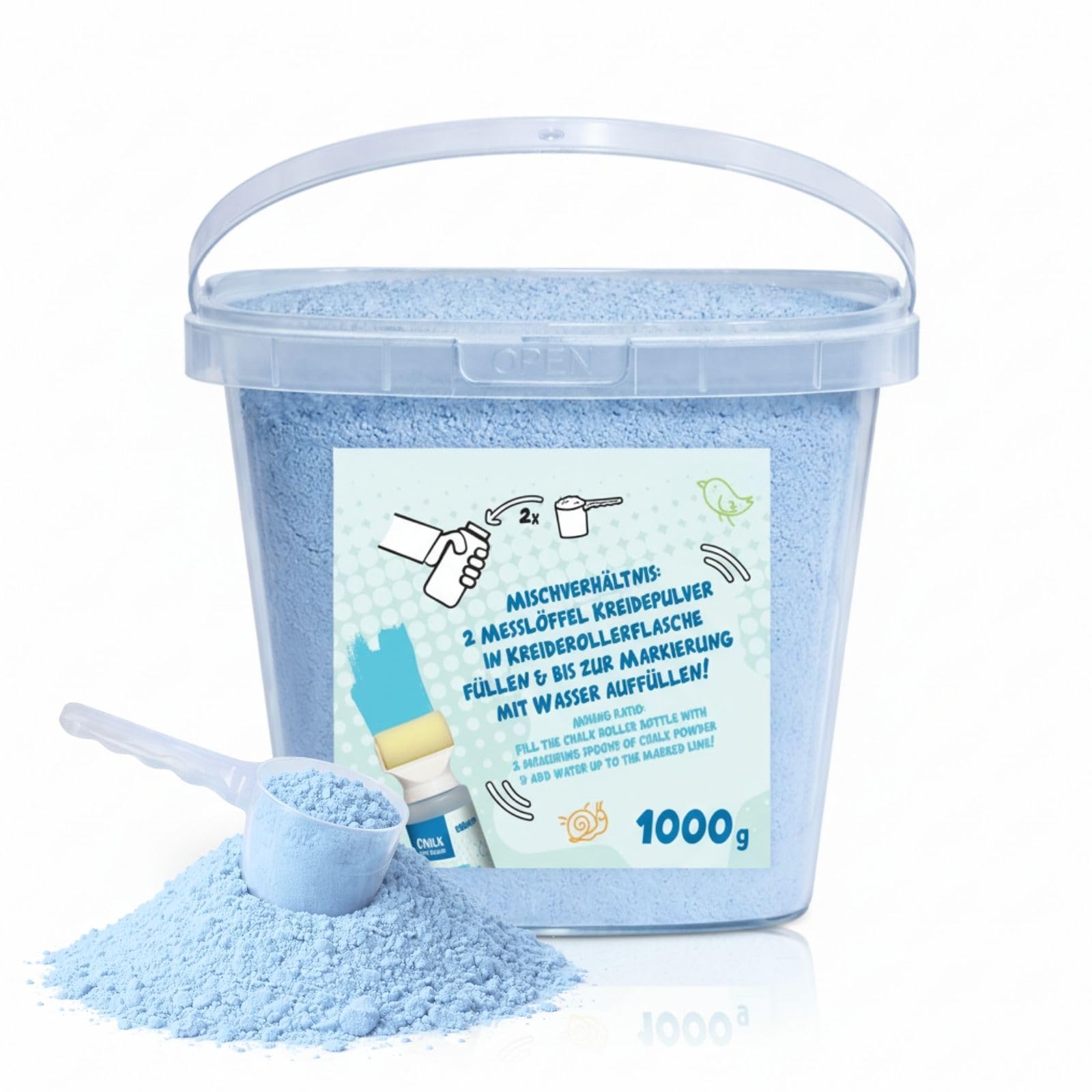 alldoro-kreidepulver-wei-1-kg-eimer-stra-enkreide-nachf-llung image 8
