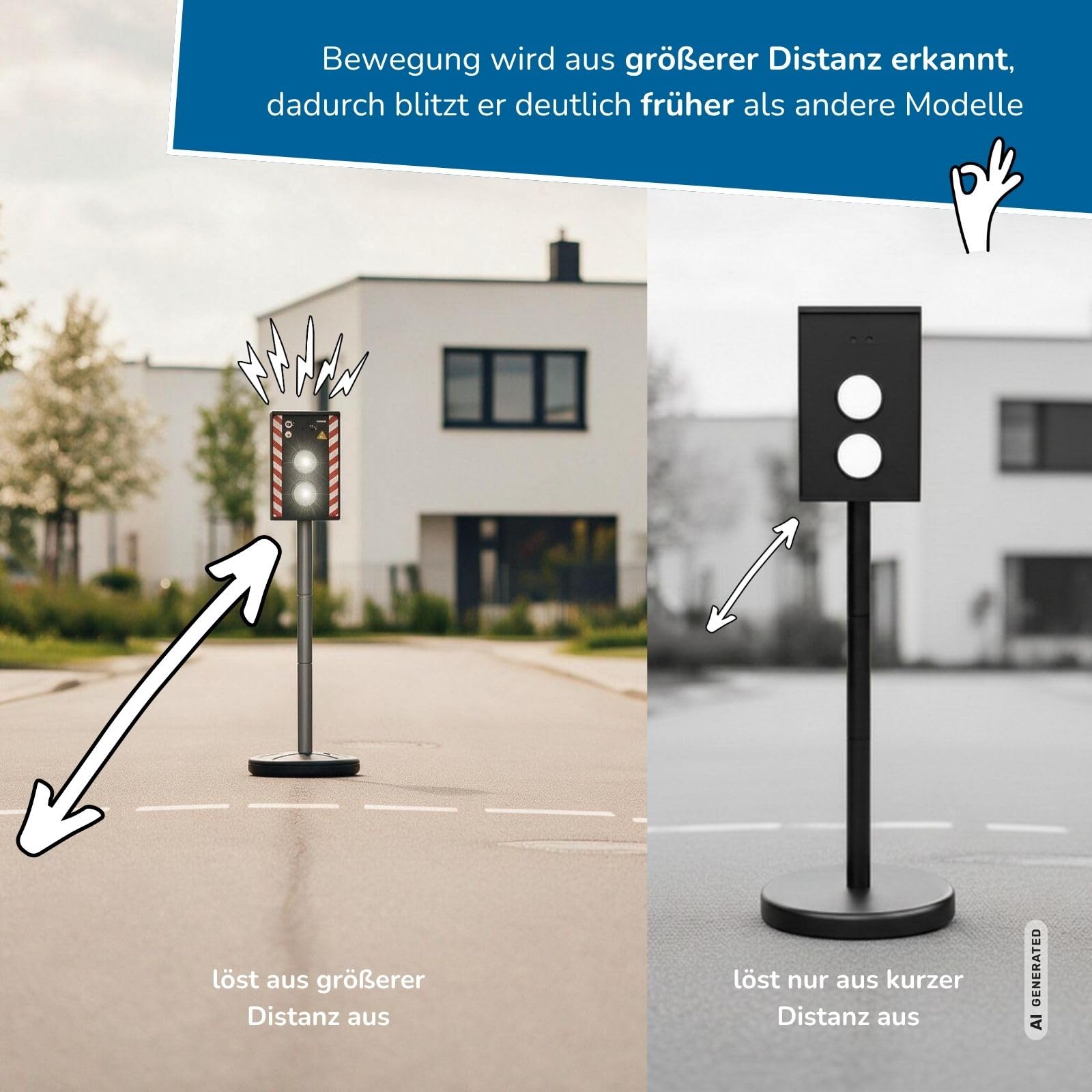 alldoro-lernen-besch-ftigung-verkehrs-blitzer-80-cm-licht-sound image 4