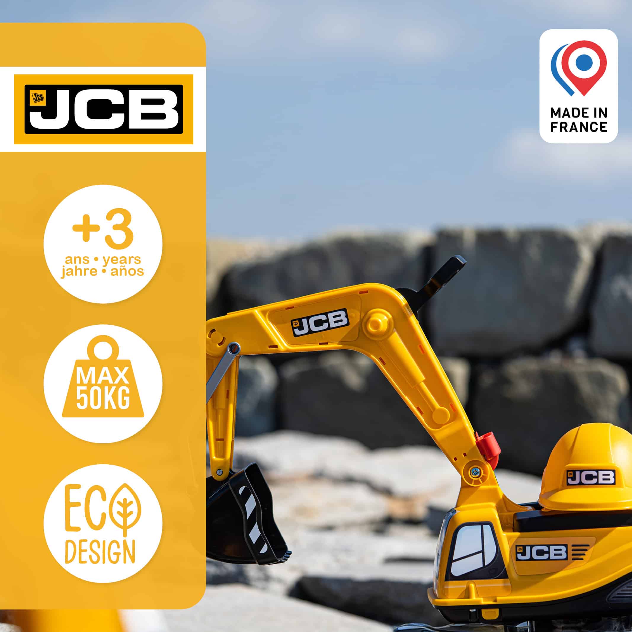 falk-jcb-xl-kinderbagger-sitzbagger-3-7-jahre image 4