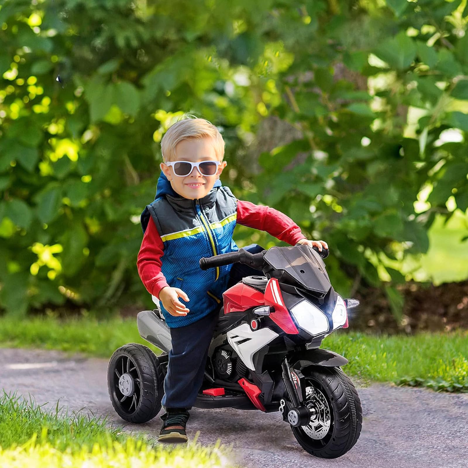 lalaho-kindermotorrad-6v-7ah-elektro-rot-3-6-jahre image 2