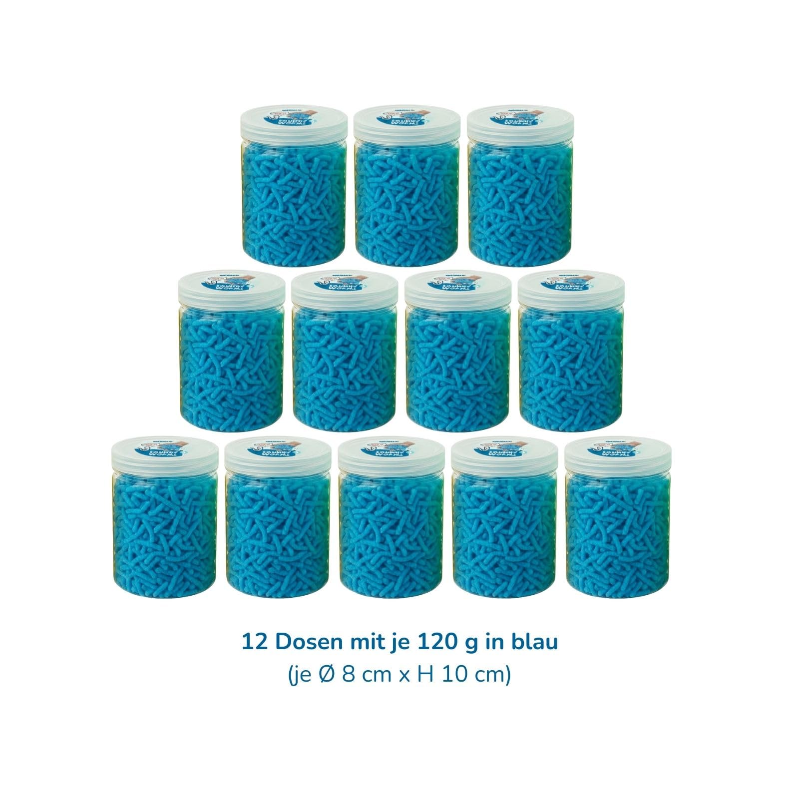 alldoro-squishy-worms-anti-stress-spielzeug-12er-set-blau-120-g image 6