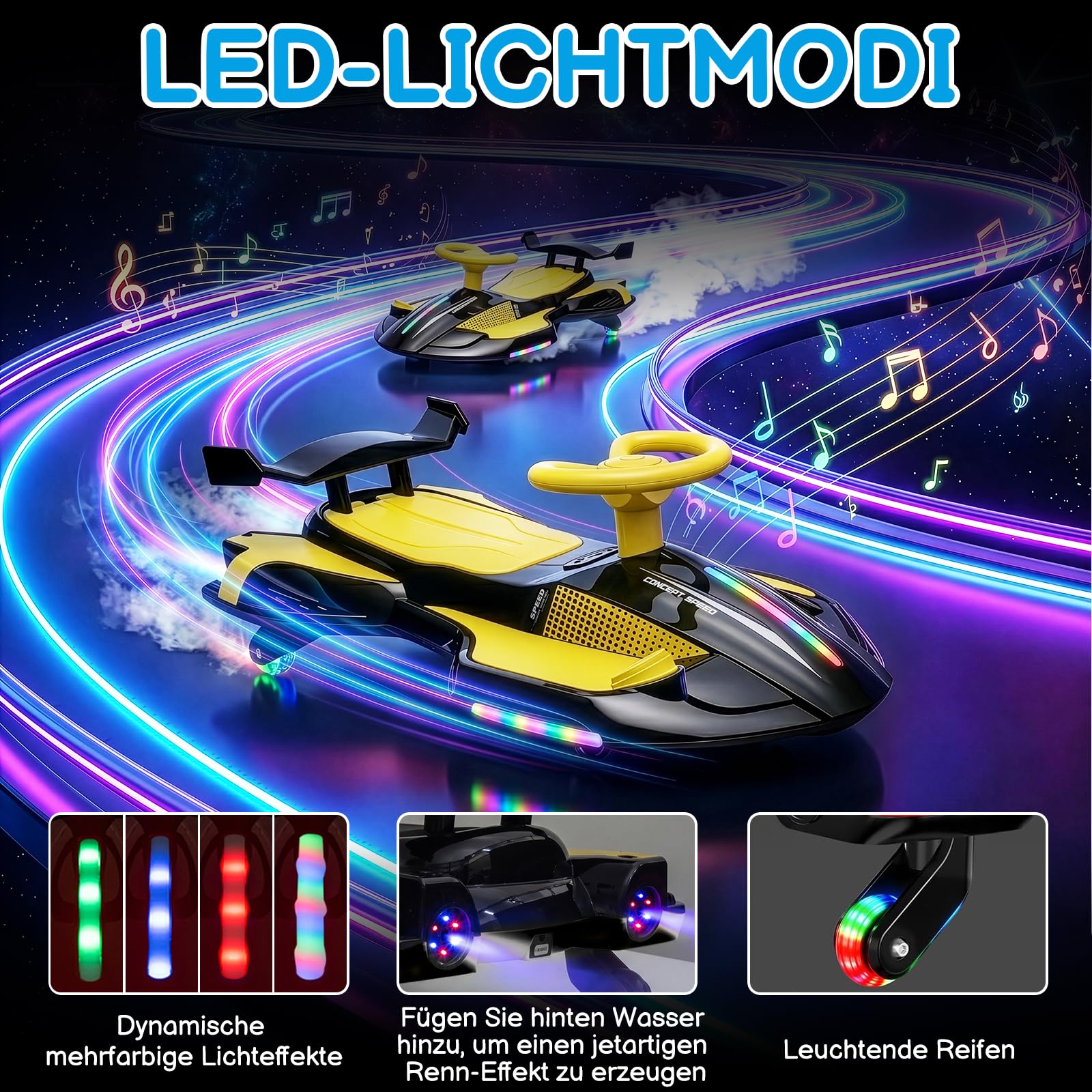 lalaho-kids-electric-car-rutschauto-360-2-in-1 image 4