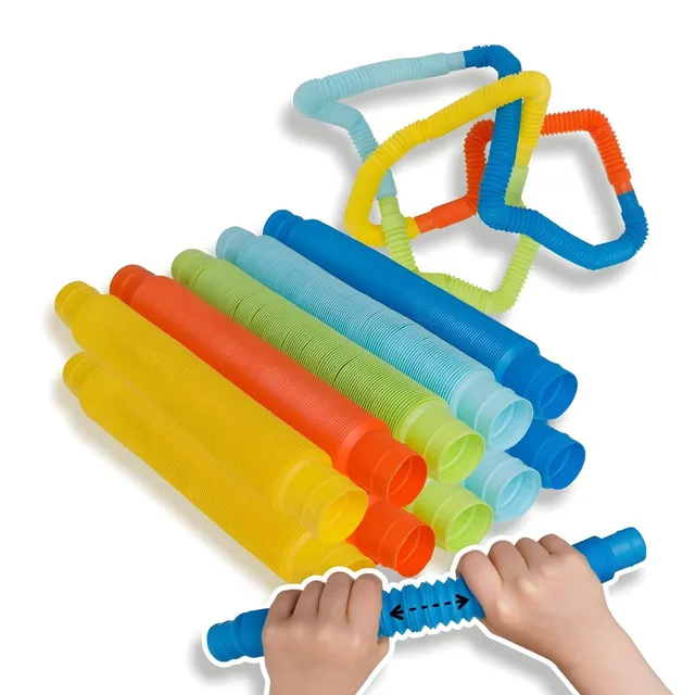 alldoro-motorik-flexi-pop-tubes-10er-set-bunt-fidget-toy-sensorik image 1