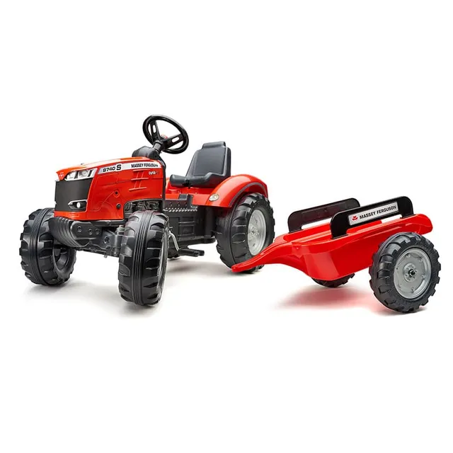 falk-massey-ferguson-s8740-trettraktor-mit-anh-nger image 1