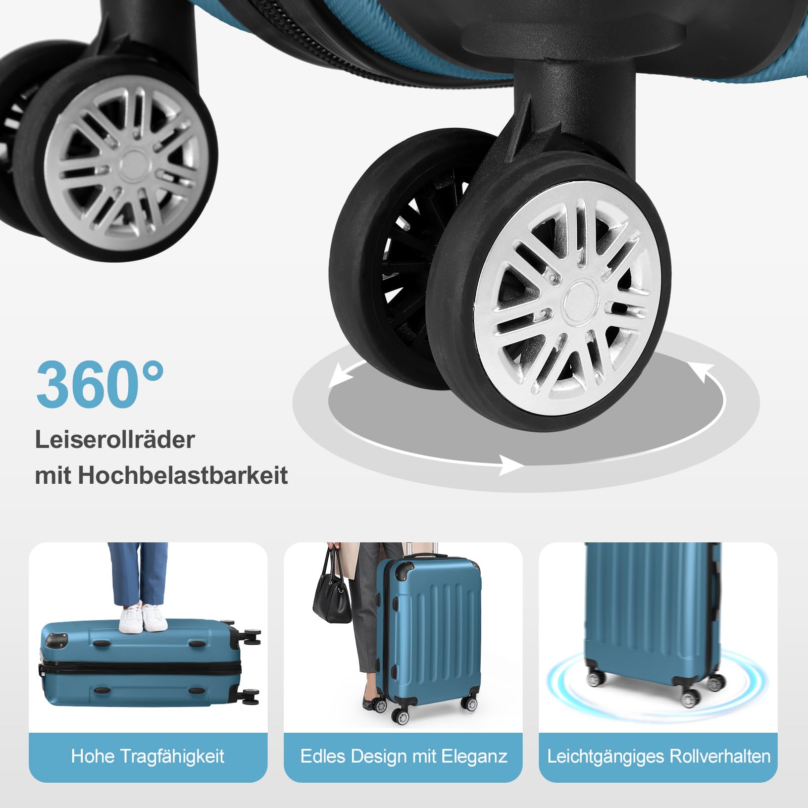 lalaho-kofferset-4-teilig-hartschale-koffer-navyblau-4tlg-mit-rollen image 3