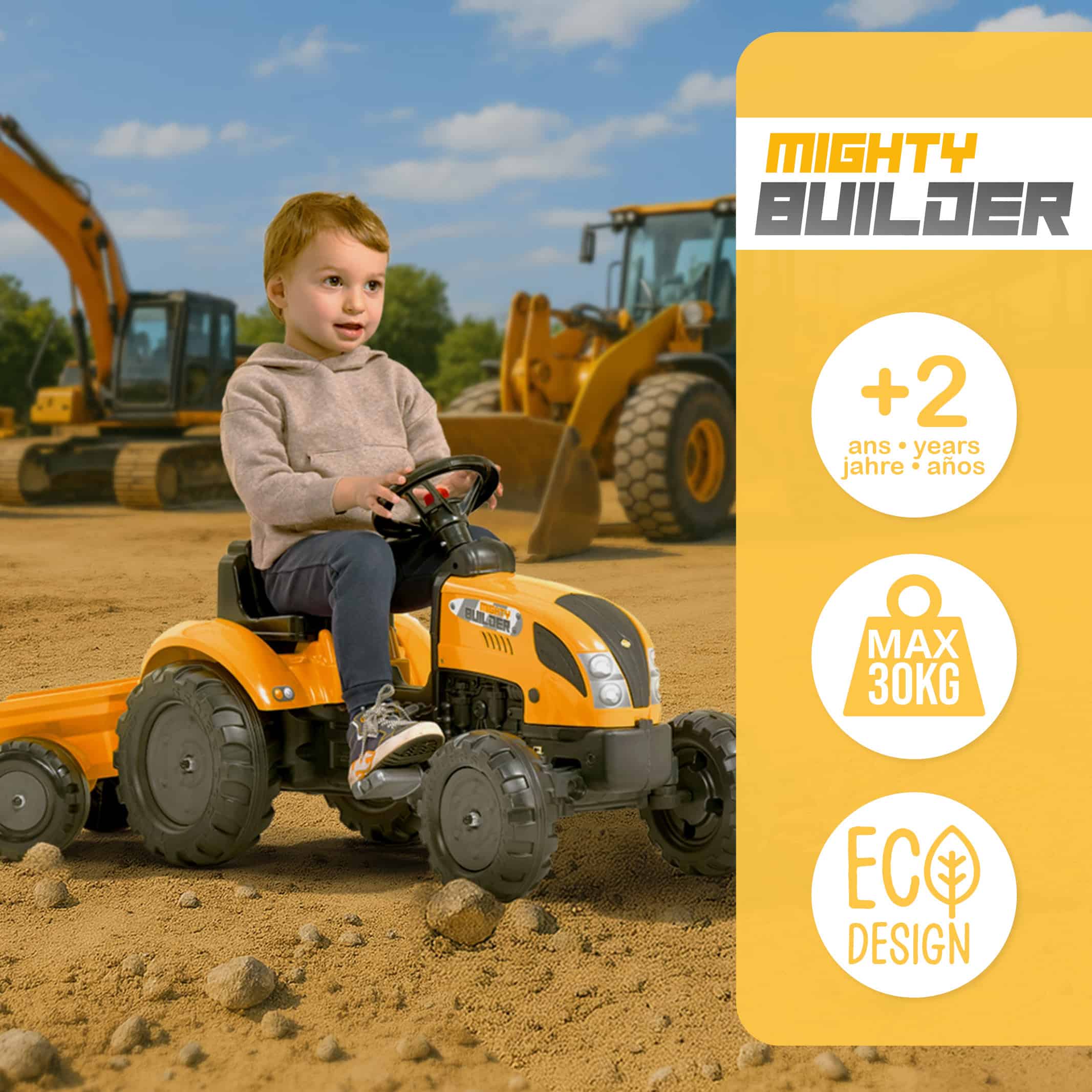 falk-mighty-builder-trettraktor-mit-anh-nger-2-5-j image 4