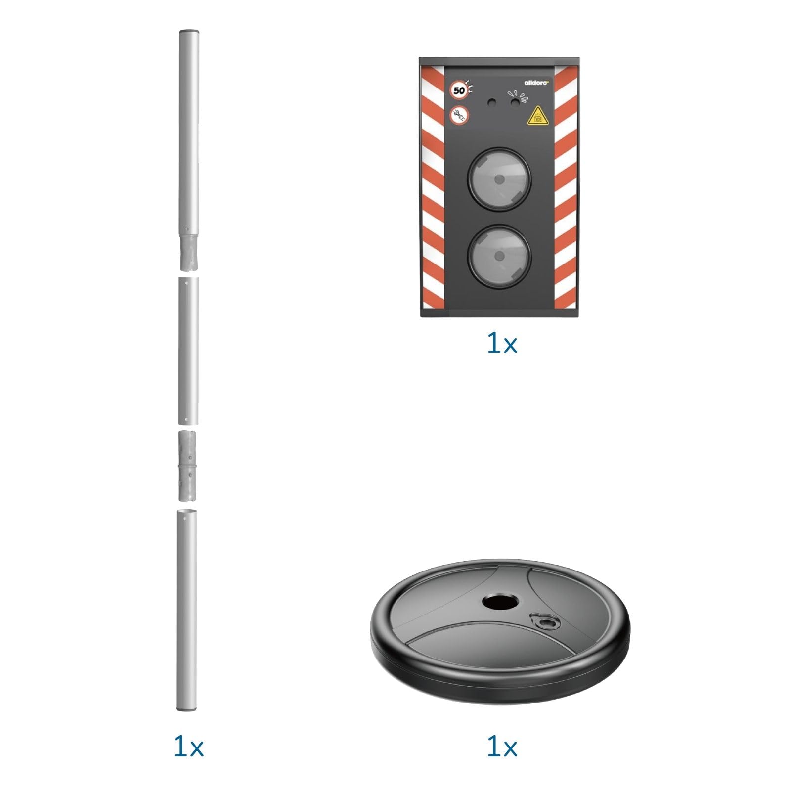 alldoro-lernen-besch-ftigung-verkehrs-blitzer-80-cm-licht-sound image 8