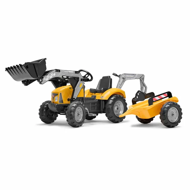 falk-super-builder-baggertraktor-mit-bagger-3-7-jahre image 1