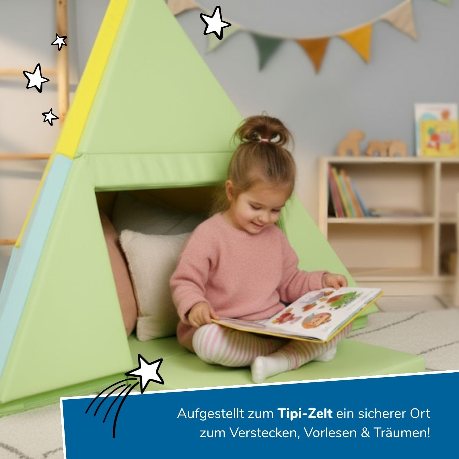 alldoro-3-in-1-spielmatte-182x105cm-tipi-boot image 5