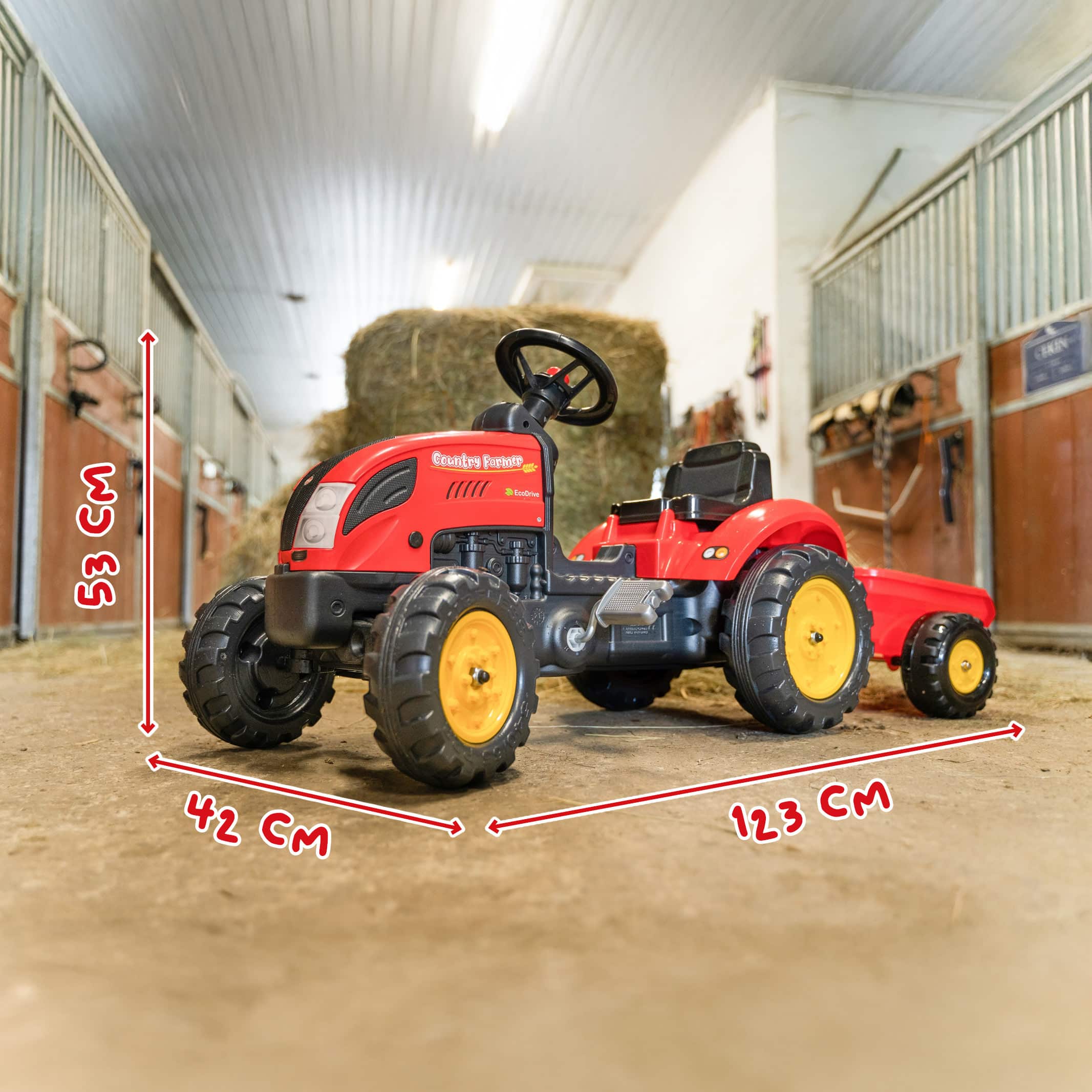 falk-country-farmer-trettraktor-mit-anh-nger-2-5-j image 5
