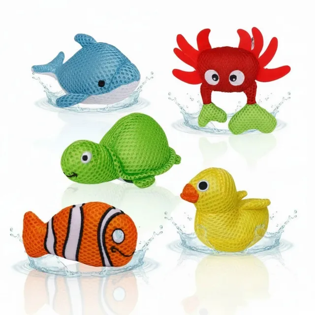 alldoro-aquanauts-badewannen-spielzeug-12er-set-schwimmend image 1