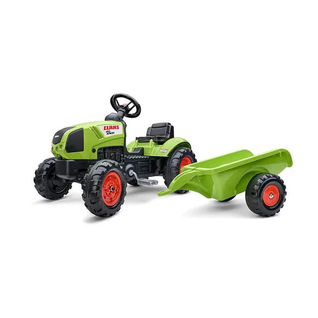 falk-claas-arion-410-trettraktor-mit-anh-nger image 1