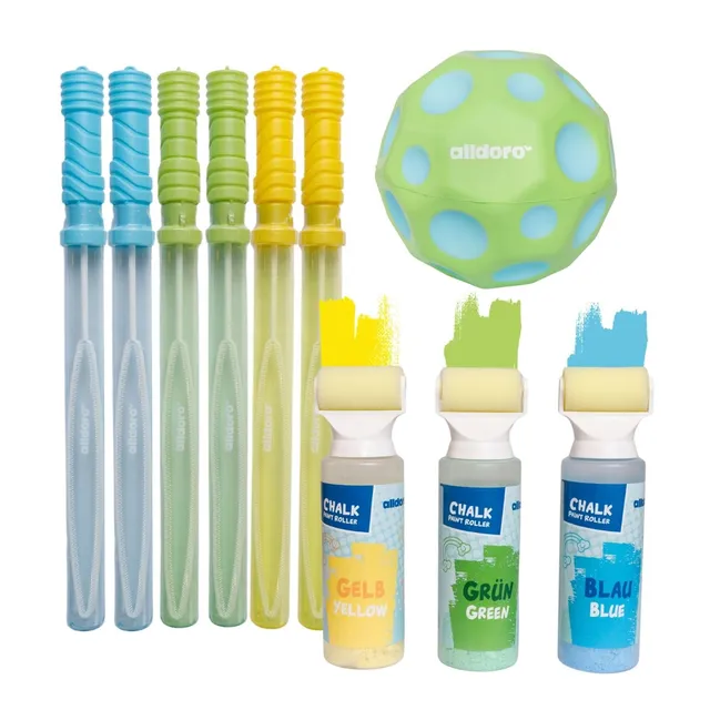 alldoro-outdoor-spielspa-set-xxl-mit-kreideroller-seifenblasen image 1