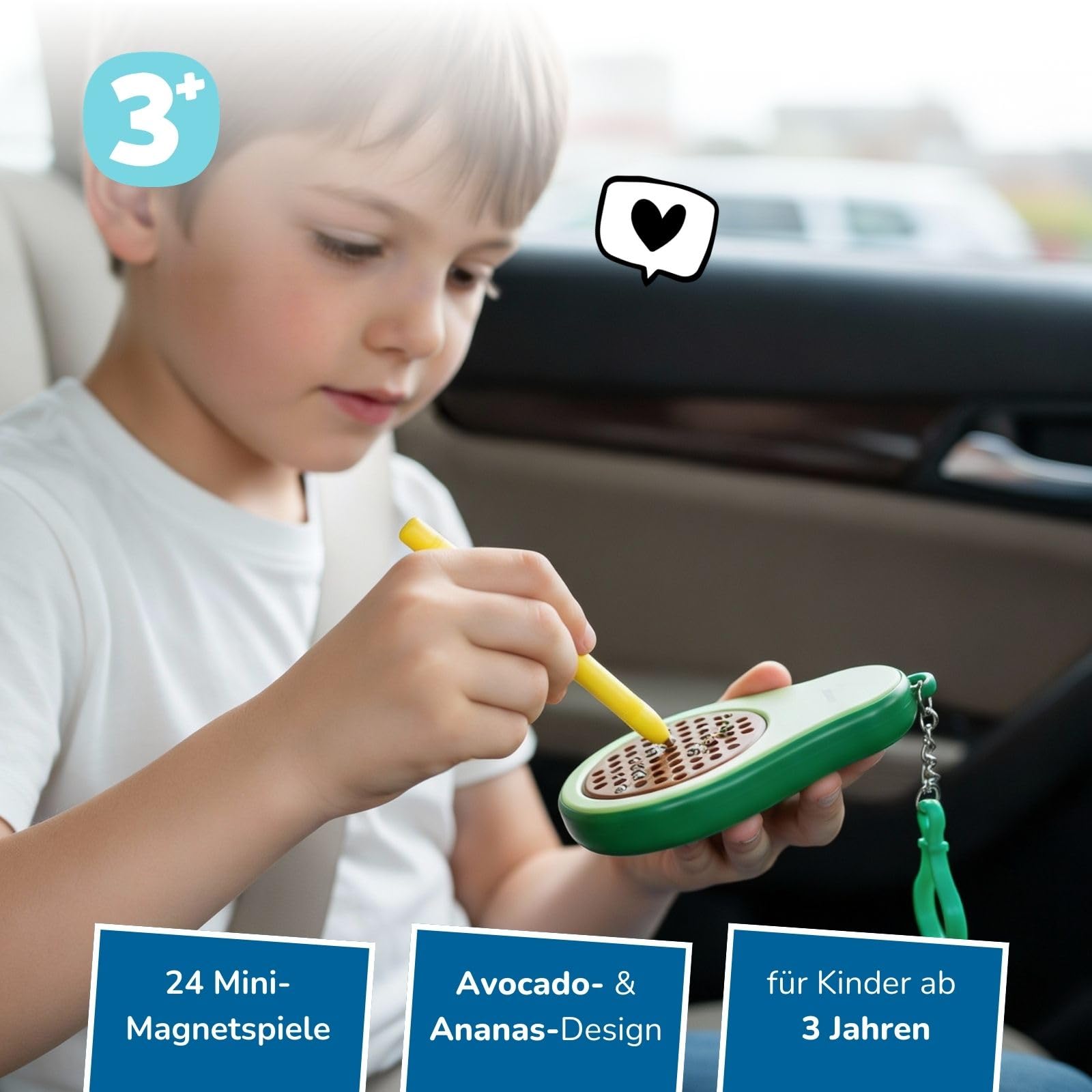 alldoro-motorikspielzeug-mini-magnetspiel-24er-avocado-ananas image 2