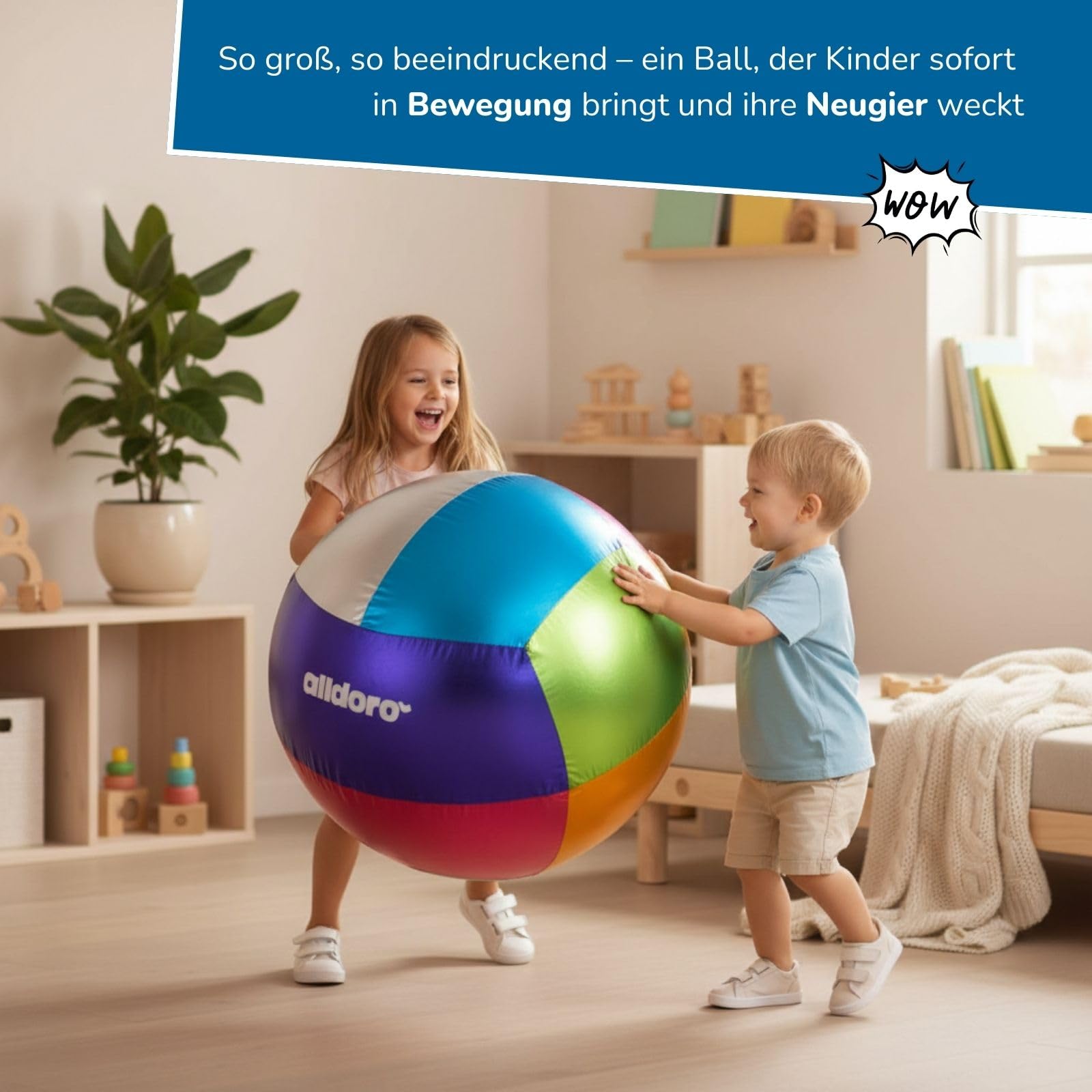alldoro-60299-xxl-ball-metallic-60-cm-aufblasbar image 3