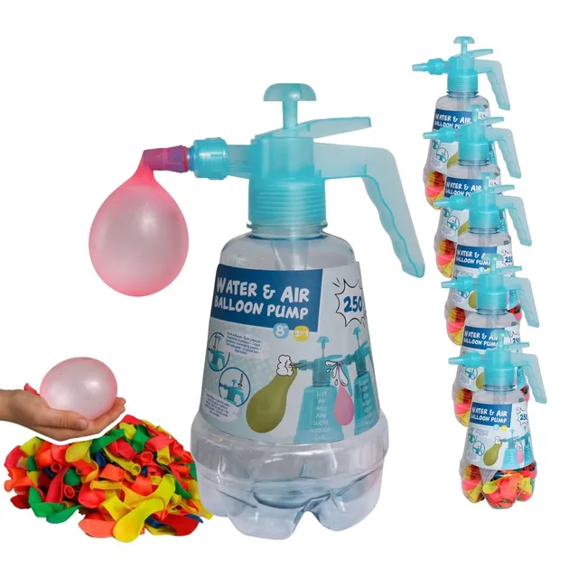 alldoro-ballonpumpe-wasserbomben-6er-set-1500-ballons image 1
