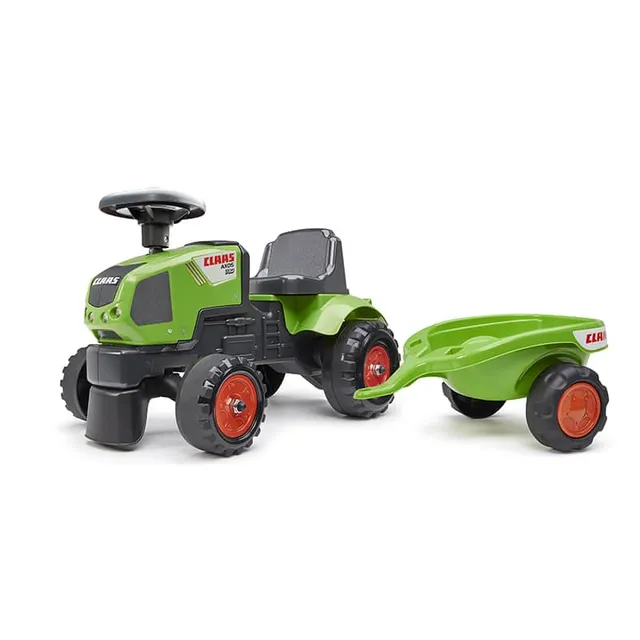 falk-baby-claas-axos-310-rutschauto-mit-anh-nger-1-3-j image 1
