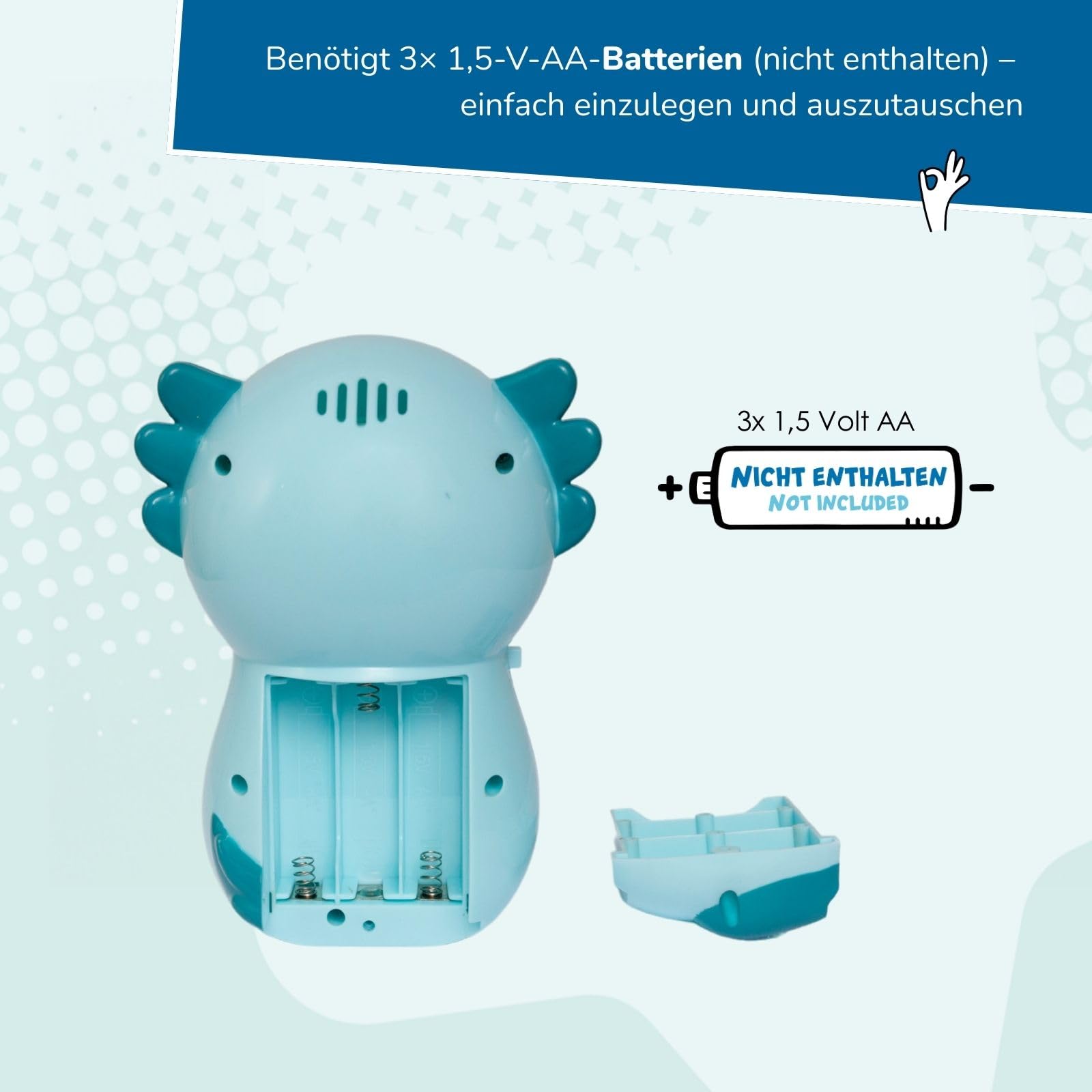 alldoro-seifenblasen-axolotl-bubble-maker-14-cm-t-rkis image 5