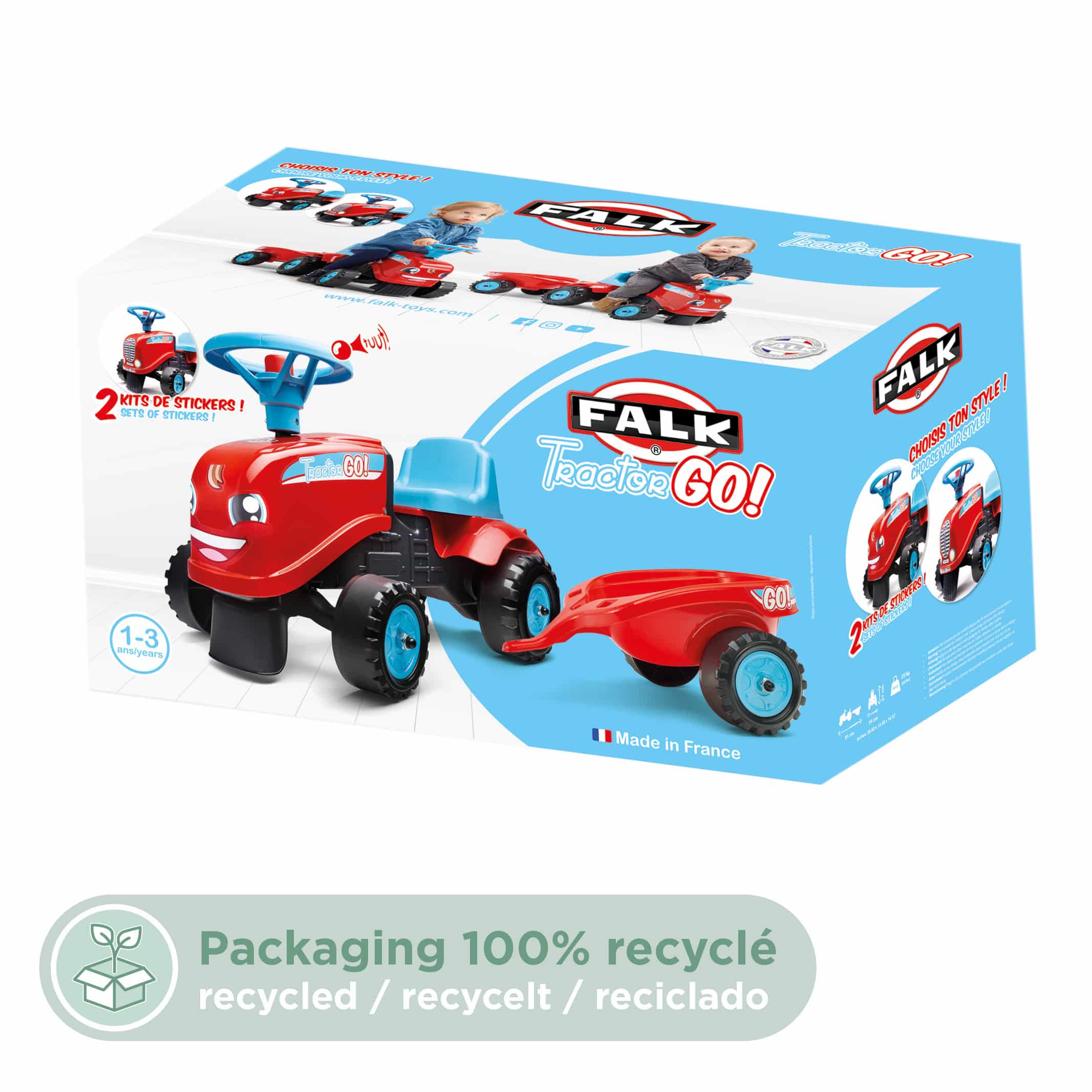 falk-tractor-go-rutscher-mit-anh-nger-ab-12-monaten image 6