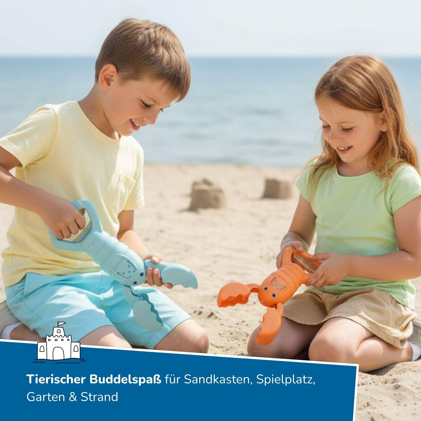 alldoro-sandgreifer-hummer-2er-set-sandspielzeug-34-cm image 3