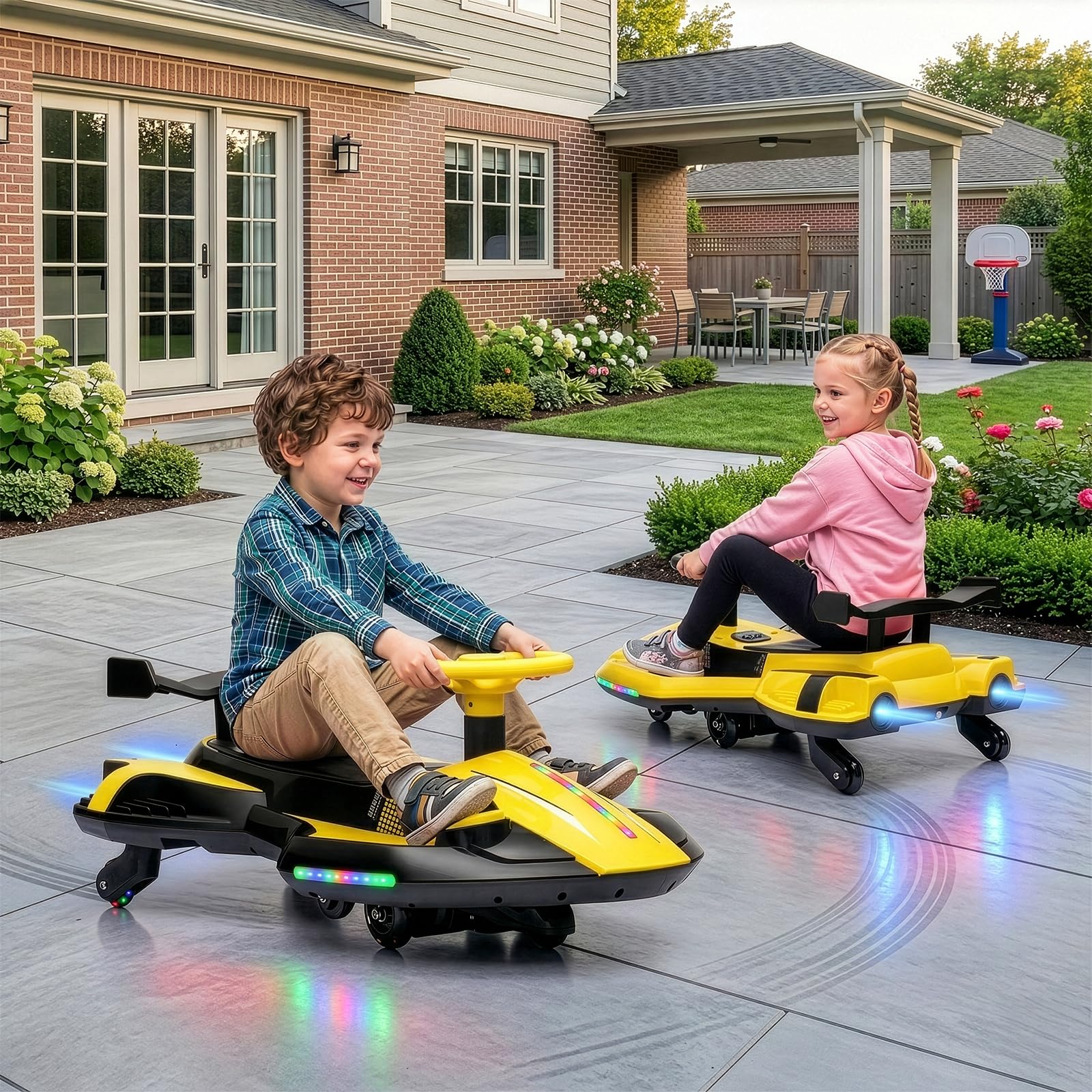 lalaho-kids-electric-car-rutschauto-360-2-in-1 image 2