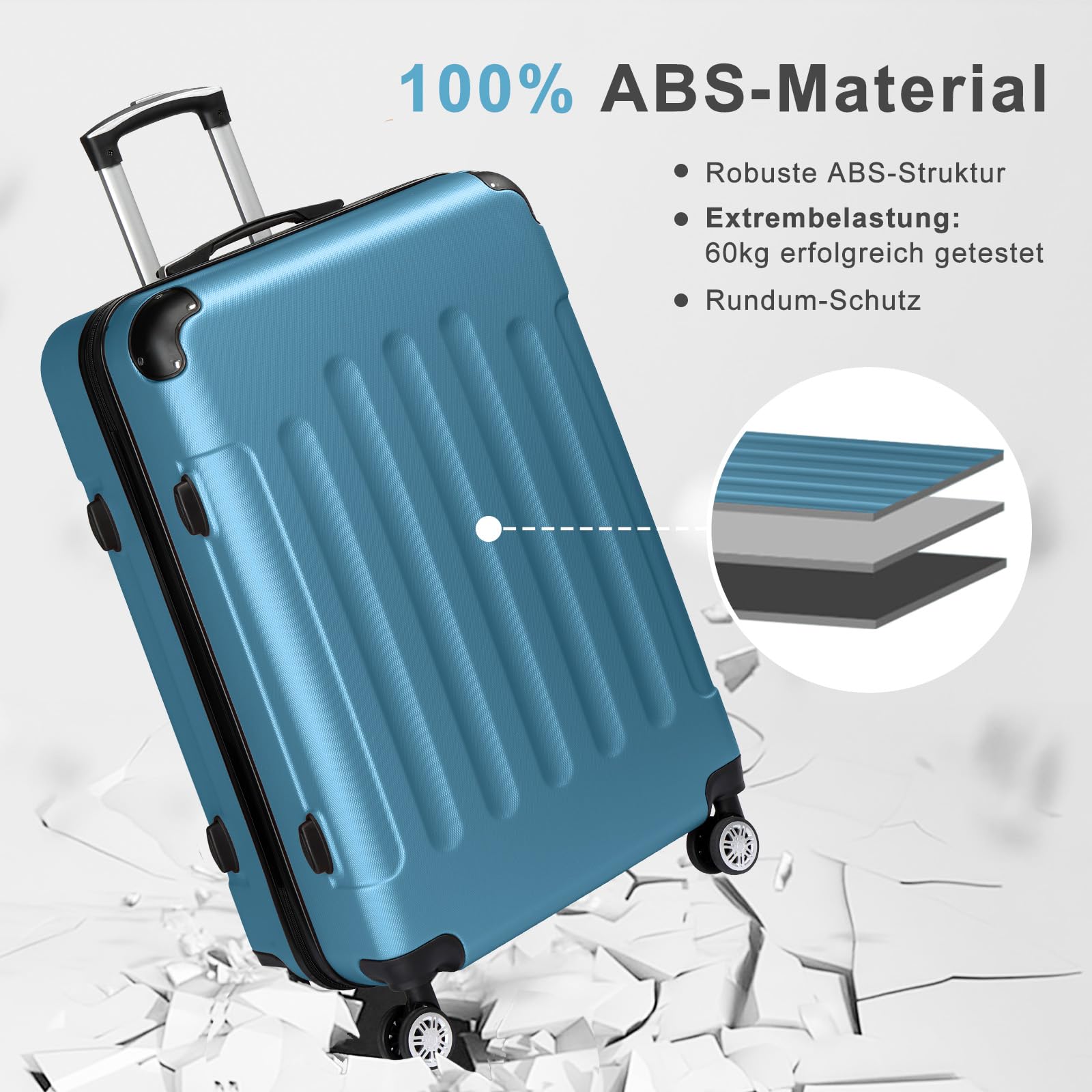lalaho-kofferset-4-teilig-hartschale-koffer-navyblau-4tlg-mit-rollen image 5