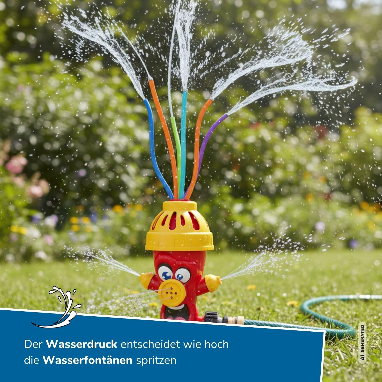alldoro-wassersprinkler-hydrant-rot-gartenschlauch-anschluss image 4
