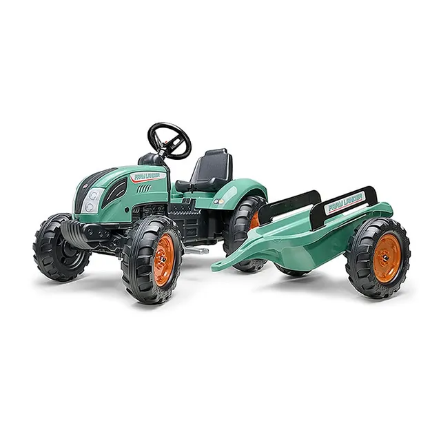 falk-farm-lander-pedaltraktor-mit-anh-nger-3-7-jahre image 1