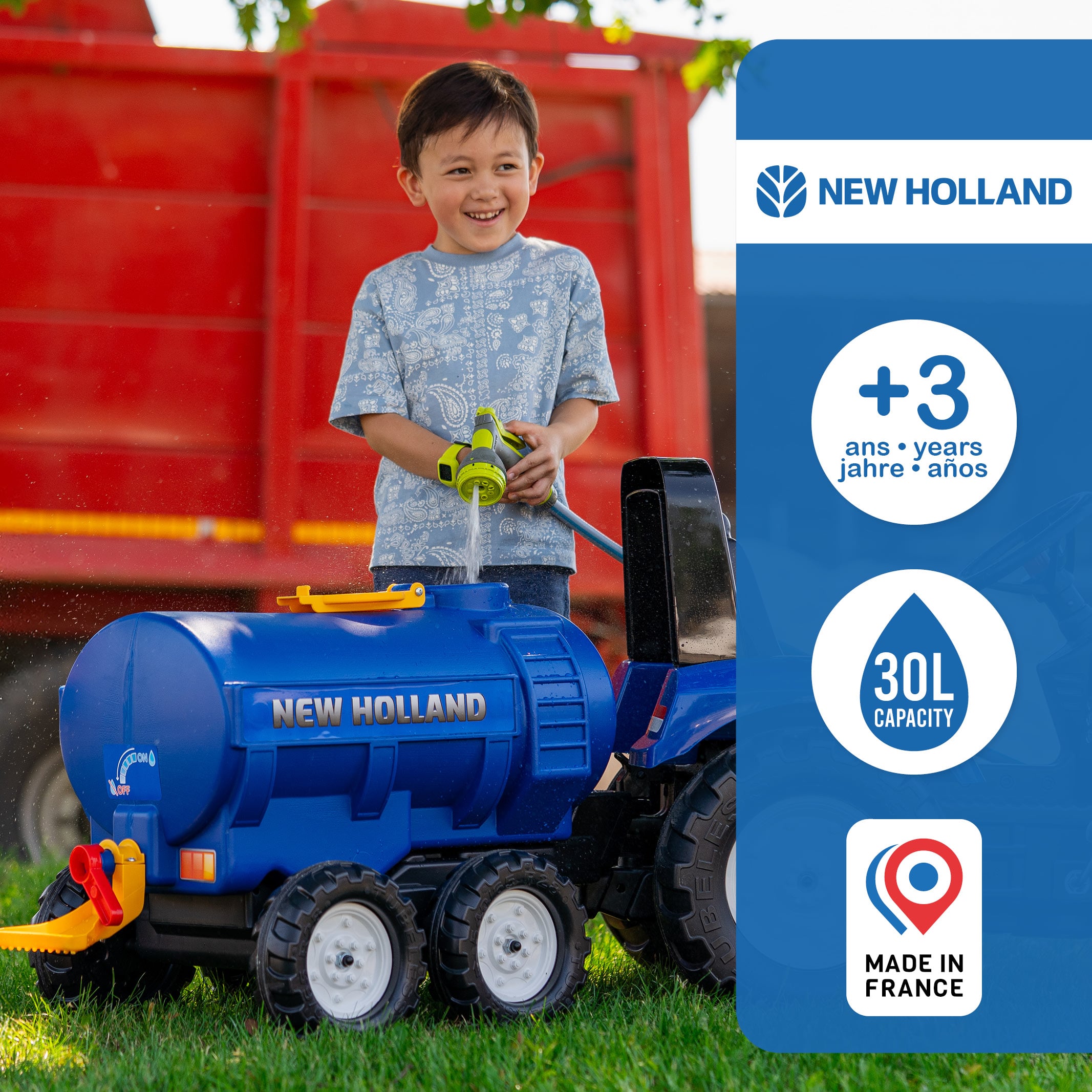falk-new-holland-30l-wassertank-anh-nger-mit-streuer image 4