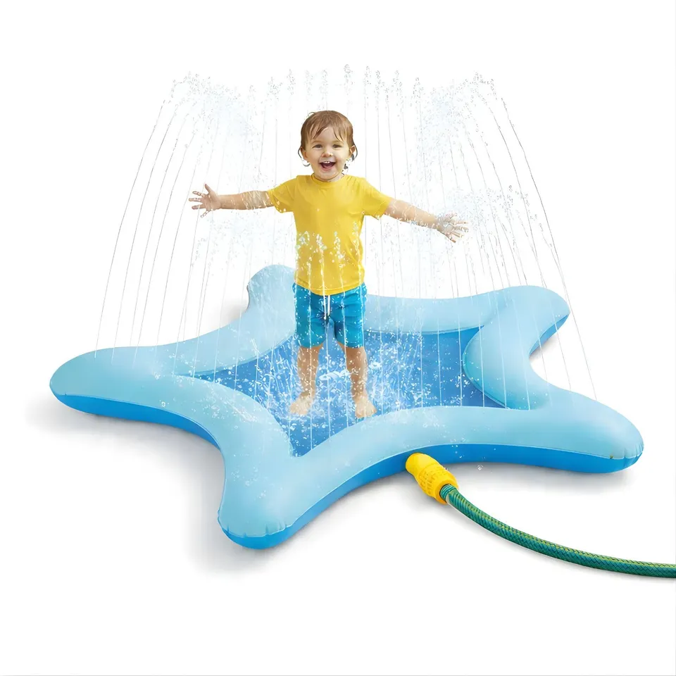 alldoro-wasserspielmatte-sternf-rmig-splash-pad-100-cm-einzeln image 1