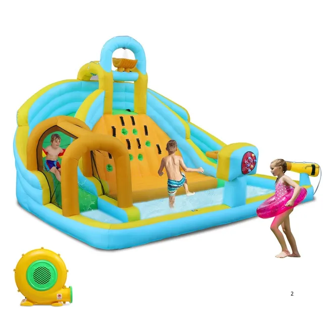 lalaho-h-pfburg-mit-gebl-se-rutsche-trampolin-395x350-cm image 1