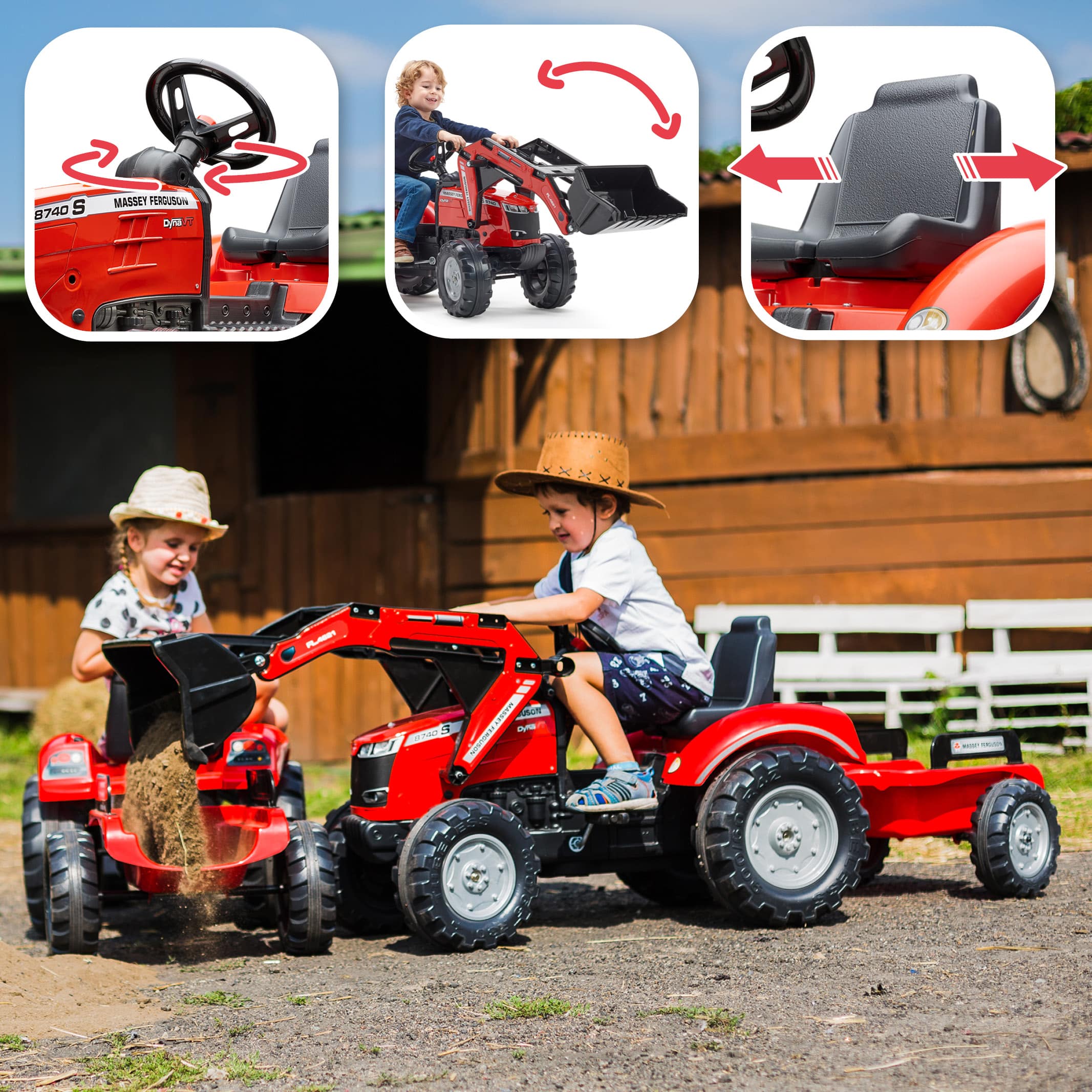 falk-massey-ferguson-s8740-tretbagger-mit-anh-nger image 3