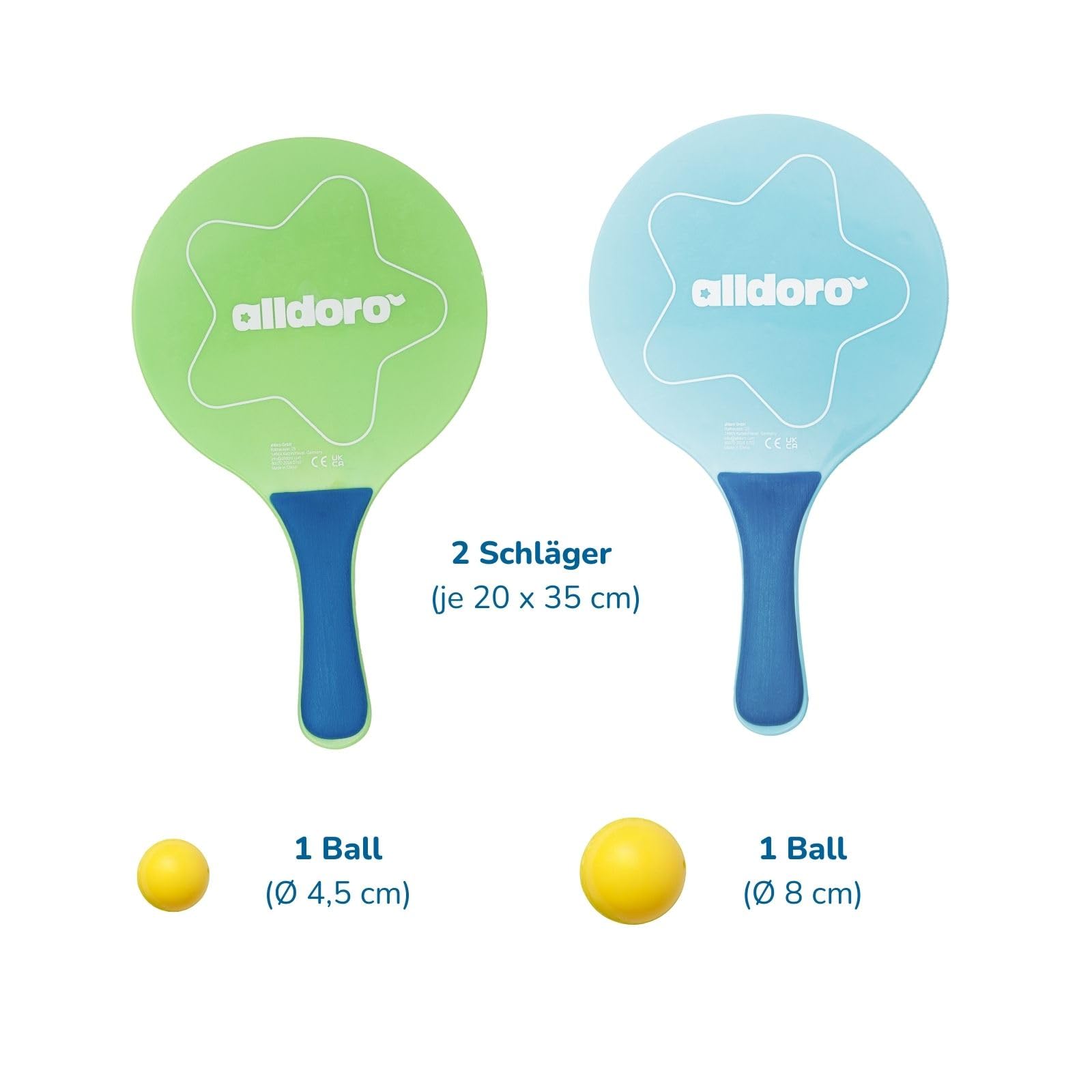 alldoro-outdoor-beachball-set-2in1-sch-bangladesh-klettball-4tlg image 7