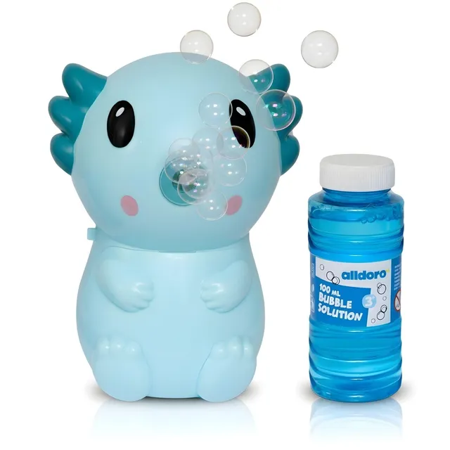 alldoro-seifenblasen-axolotl-bubble-maker-14-cm-t-rkis image 1