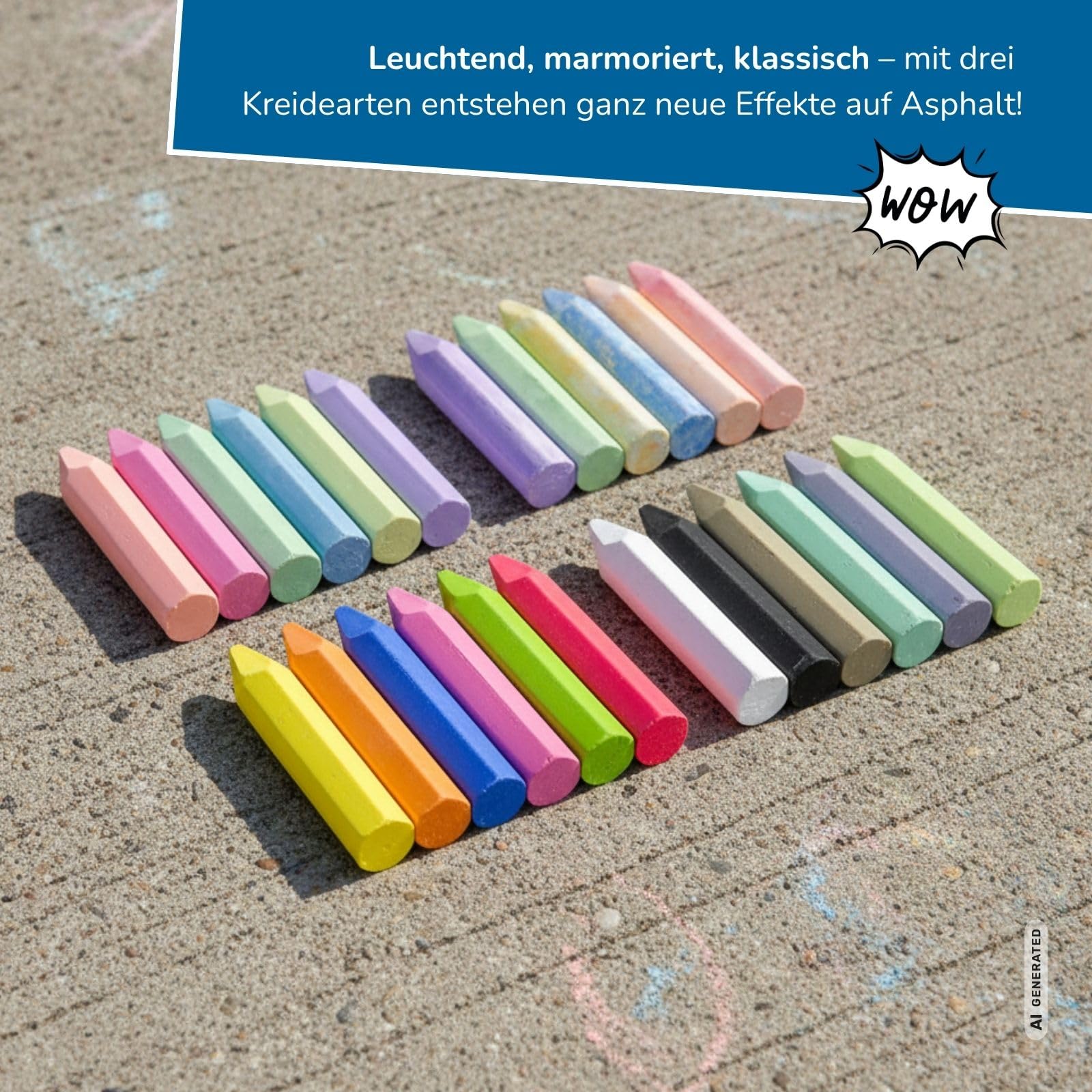 alldoro-lernen-besch-ftigung-stra-enmalkreide-set-102tlg-neon-batik image 3