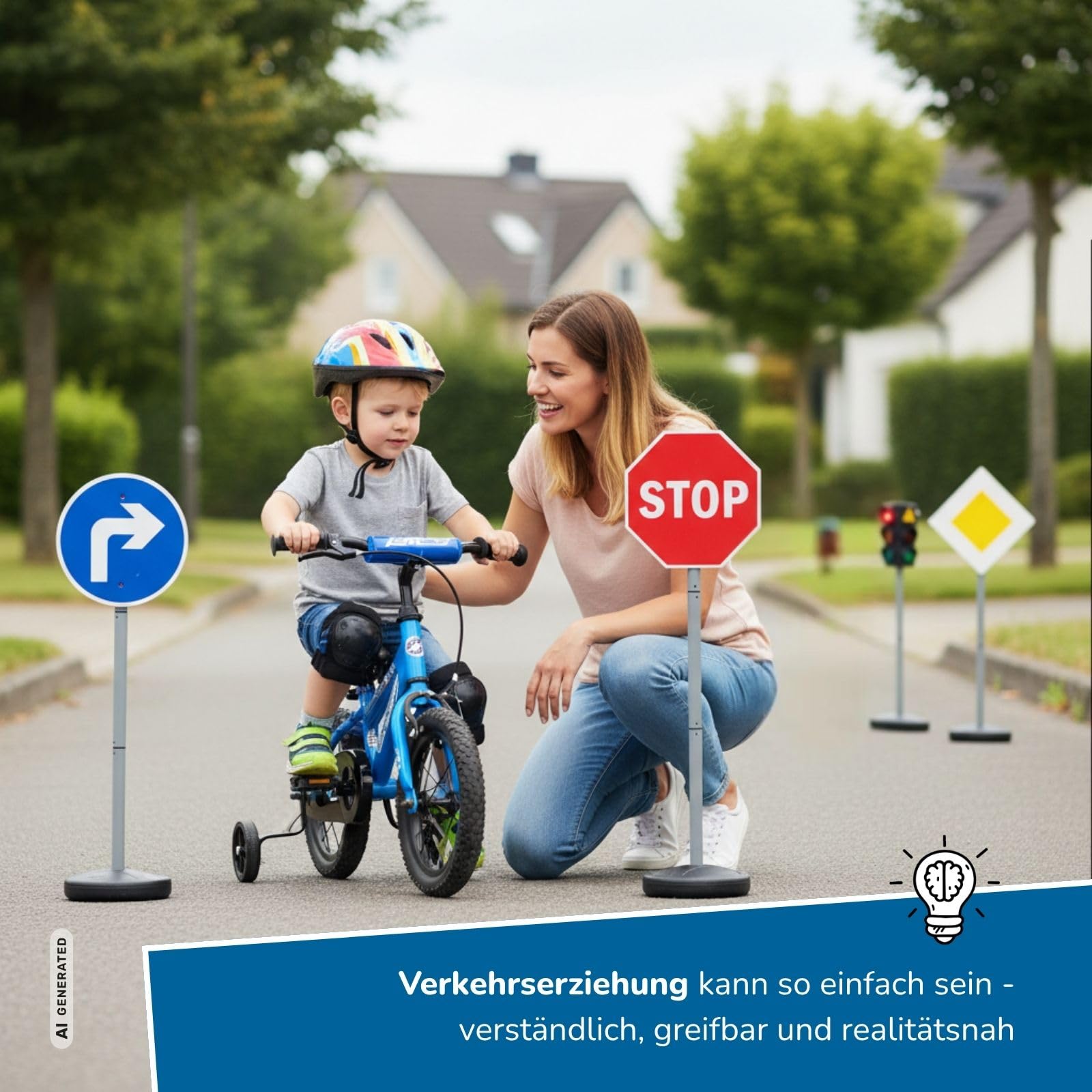 alldoro-lernen-besch-ftigung-xxl-verkehrsset-polizei-kost-m-10-schilder image 5