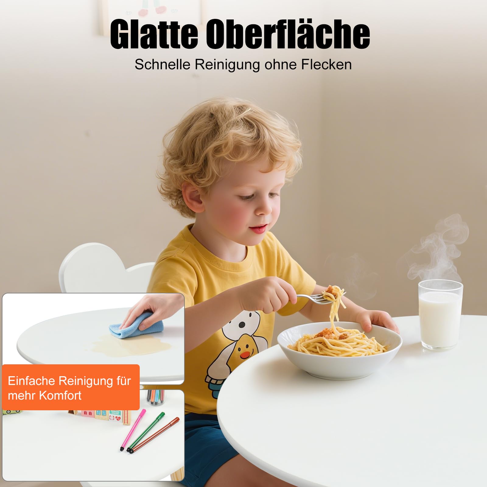 lalaho-kindertisch-mit-2-st-hlen-sitzgruppe-hase-b-r-holz image 5